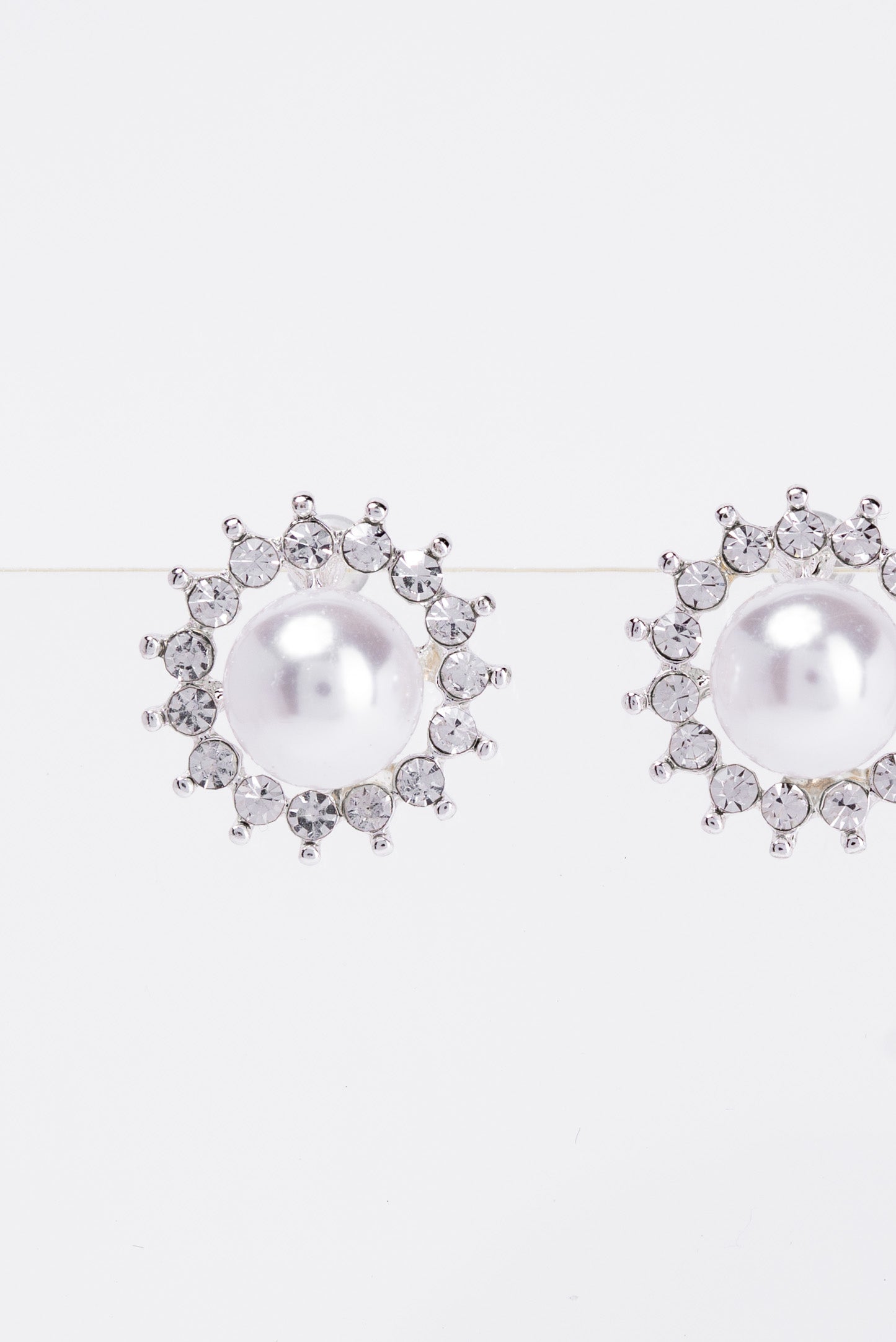 Christa Stone Flower Daisy Stud Post Earring