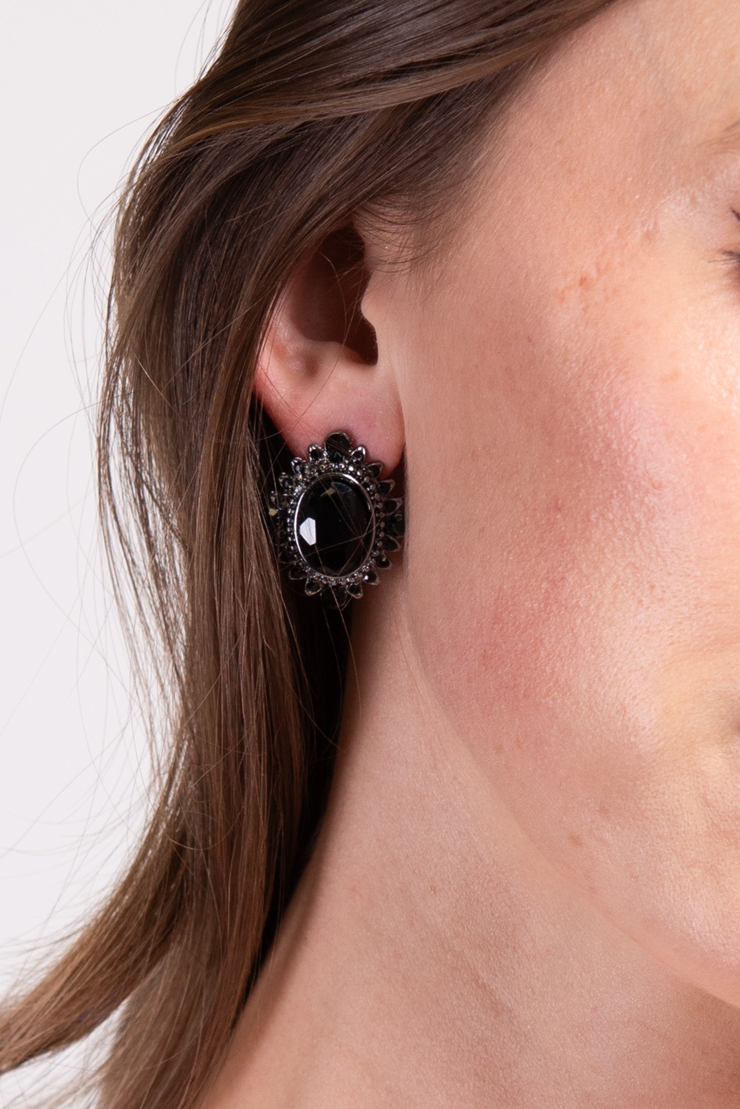 Chloe Spike Ray Trim Earrings