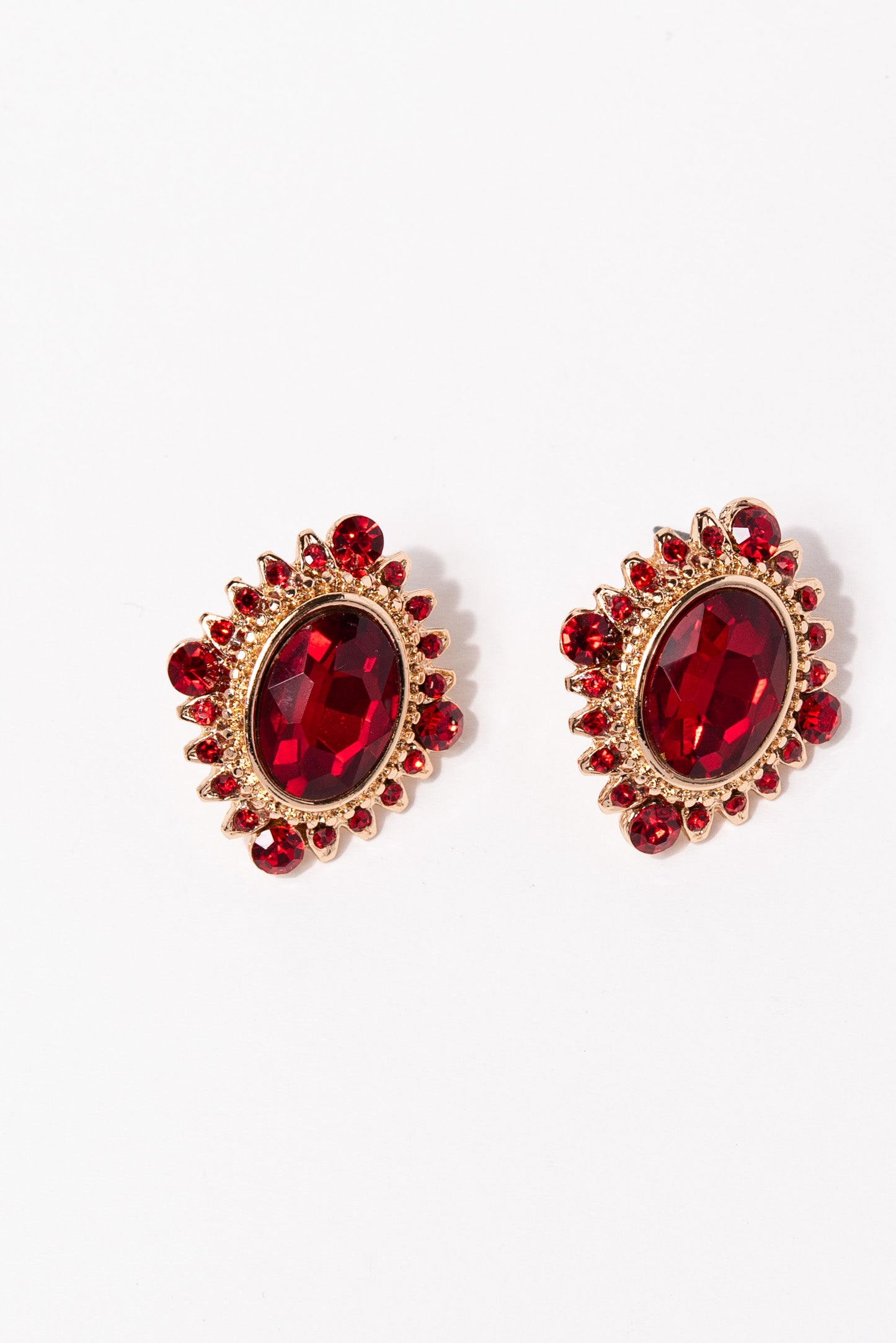 Chloe Spike Ray Trim Earrings
