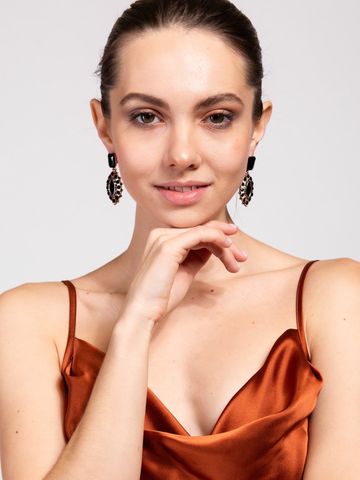 Clementine Two Tier Dangle Earrings