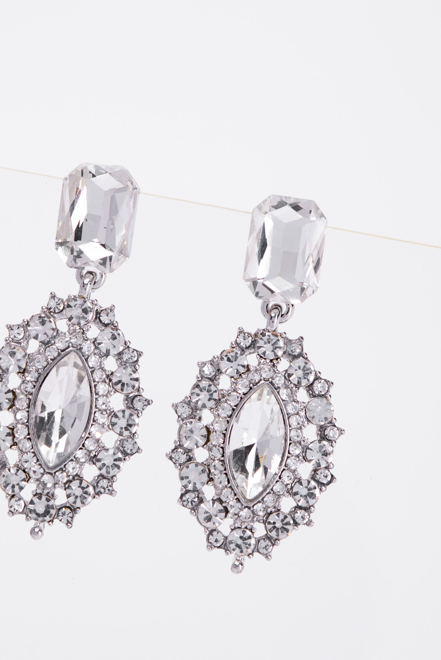 Clementine Two Tier Dangle Earrings