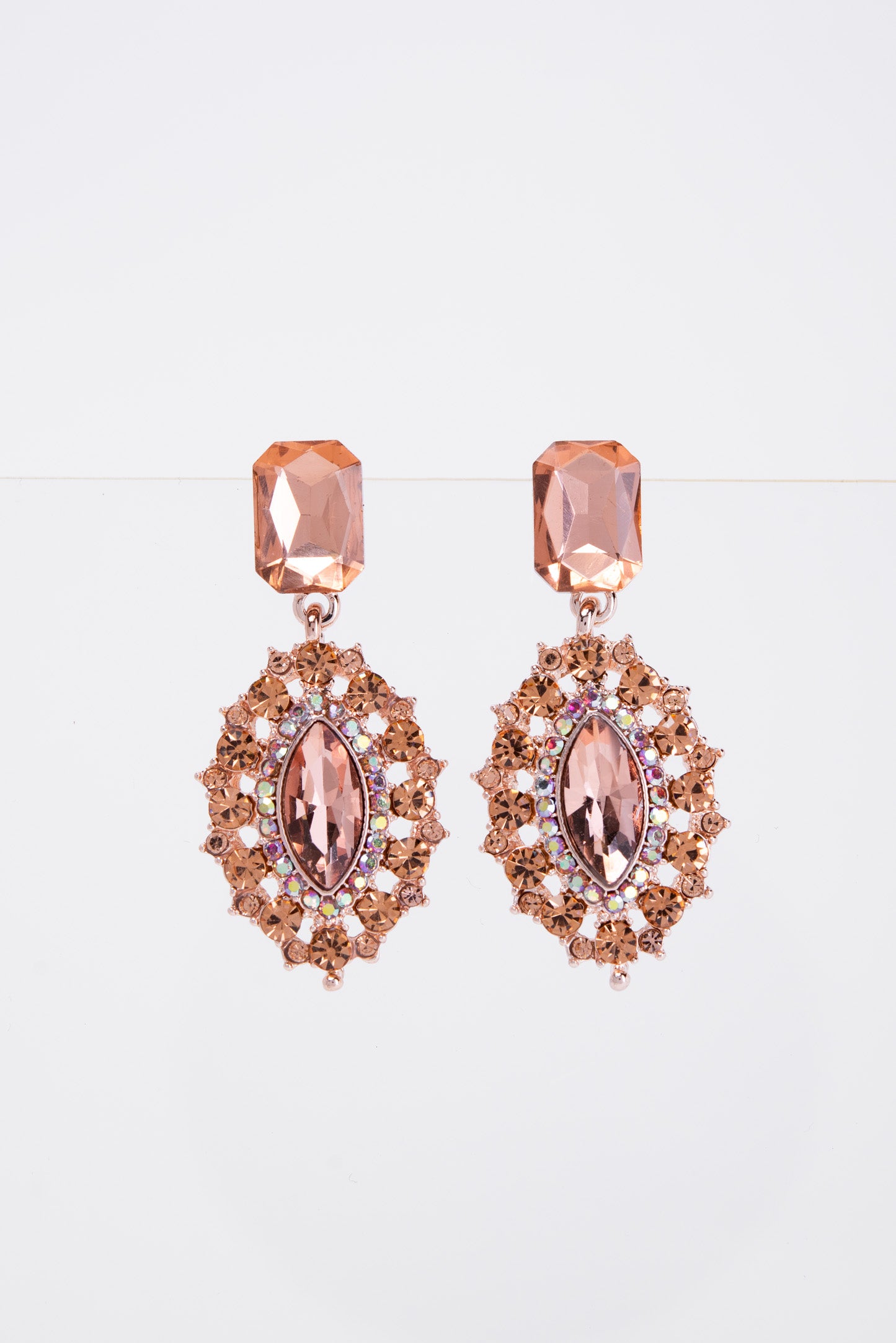 Clementine Two Tier Dangle Earrings