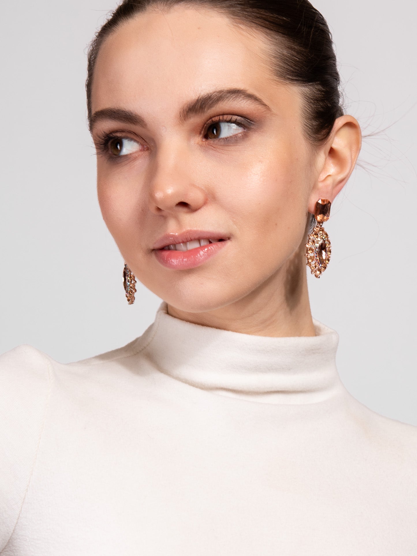 Clementine Two Tier Dangle Earrings