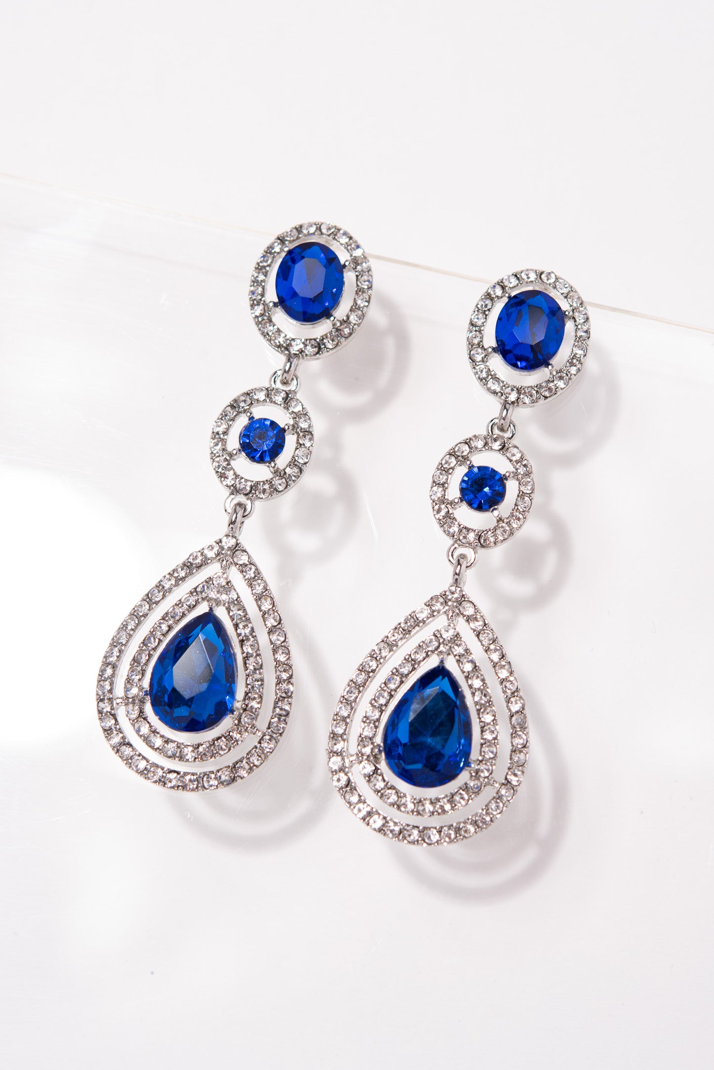Maeve Drop Rhinestone Earrings