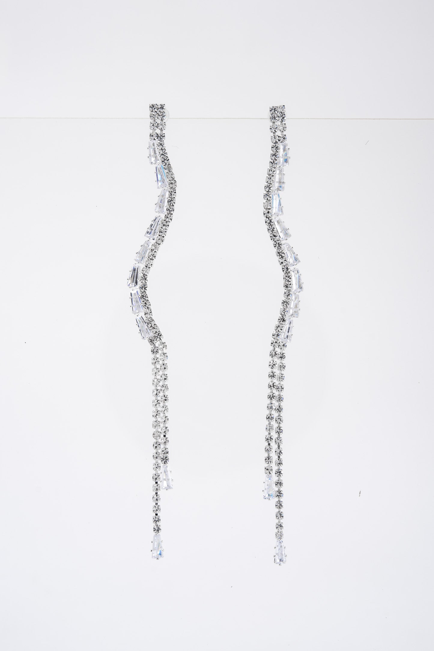 Muse Rhinestone Drop Earrings