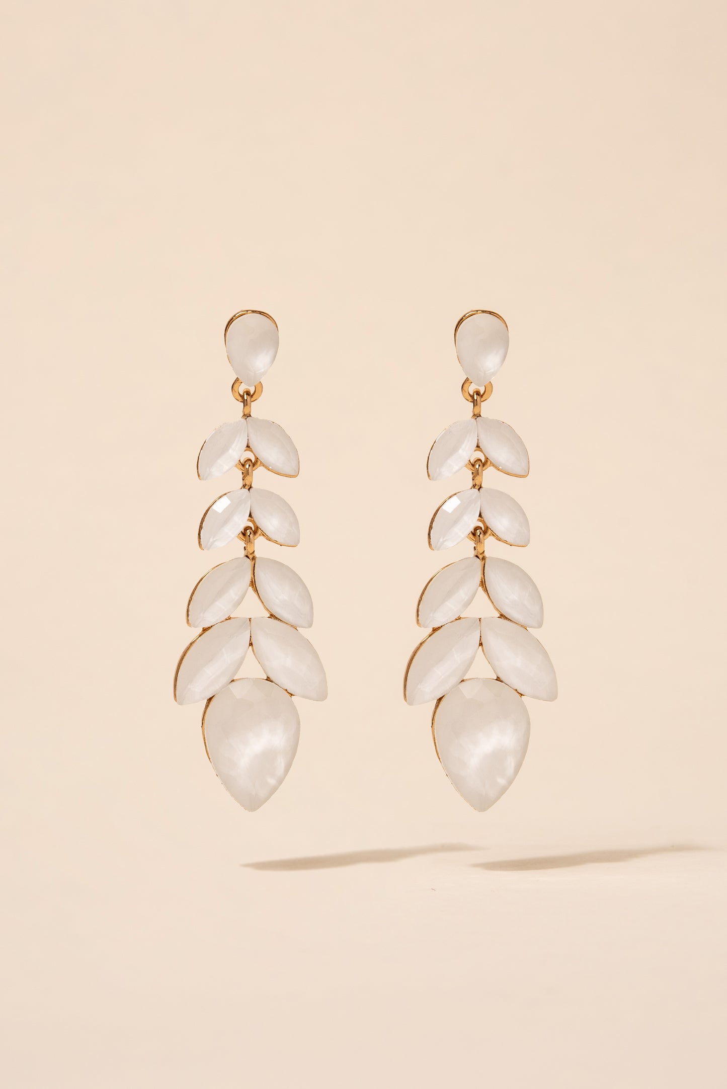 Lillian Flower Petal Earrings