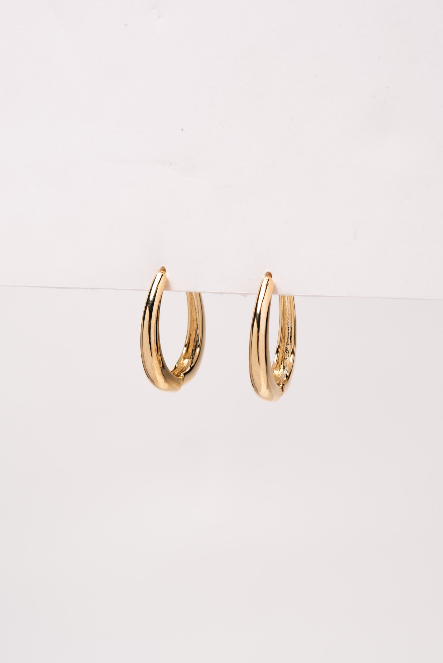 Alana Knocker Plated Hoop Earrings