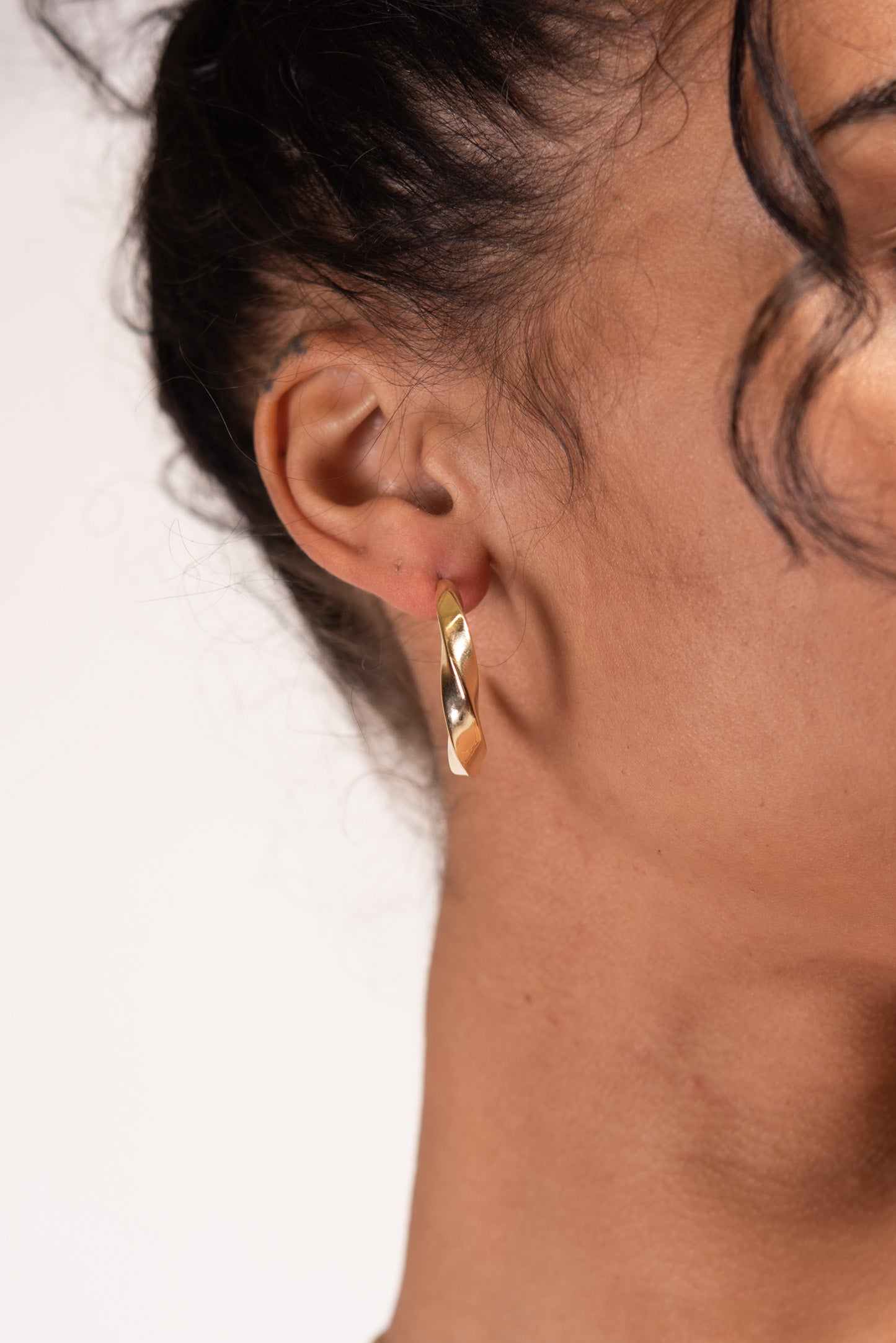 Kay's Twisted Hoop Earrings