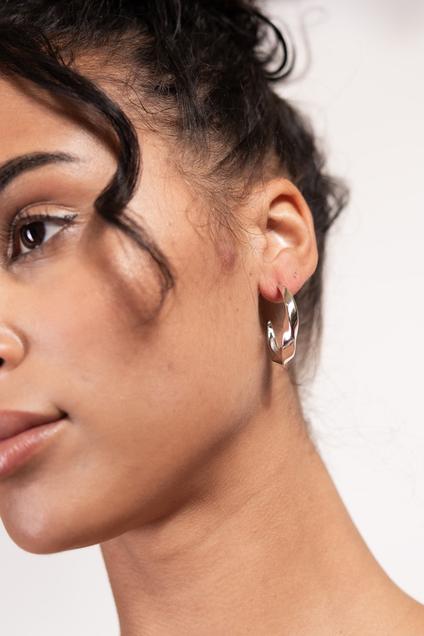 Kay's Twisted Hoop Earrings