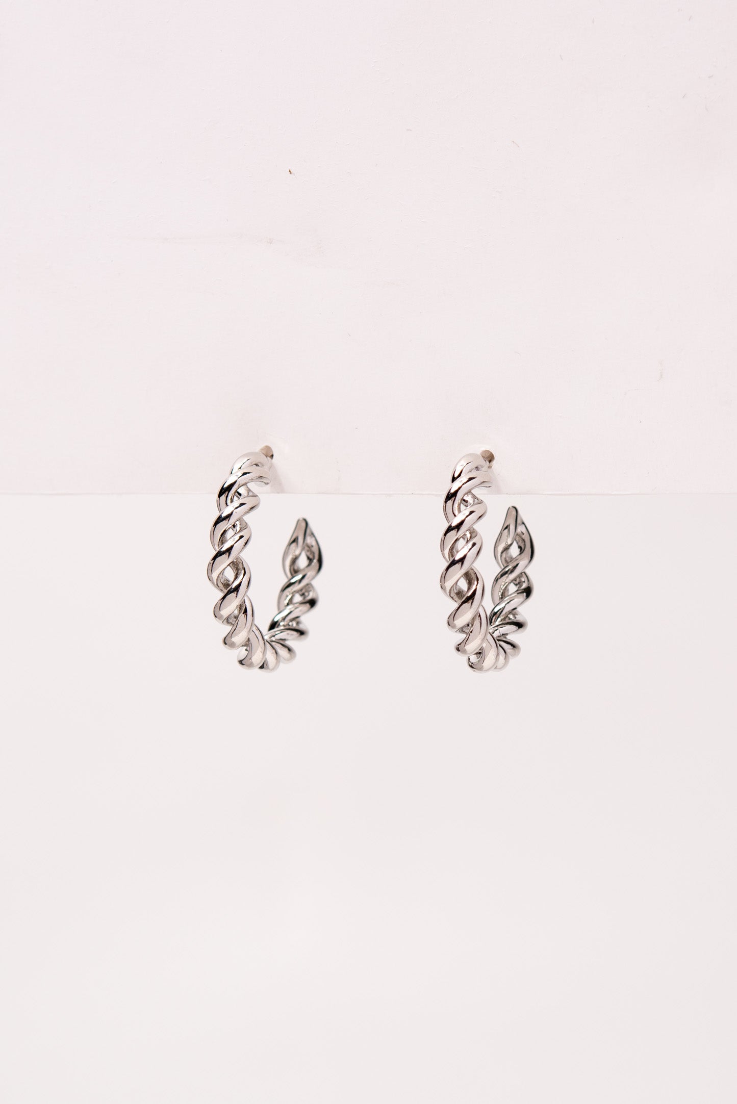 Kamila Twist Open Hoop Earrings