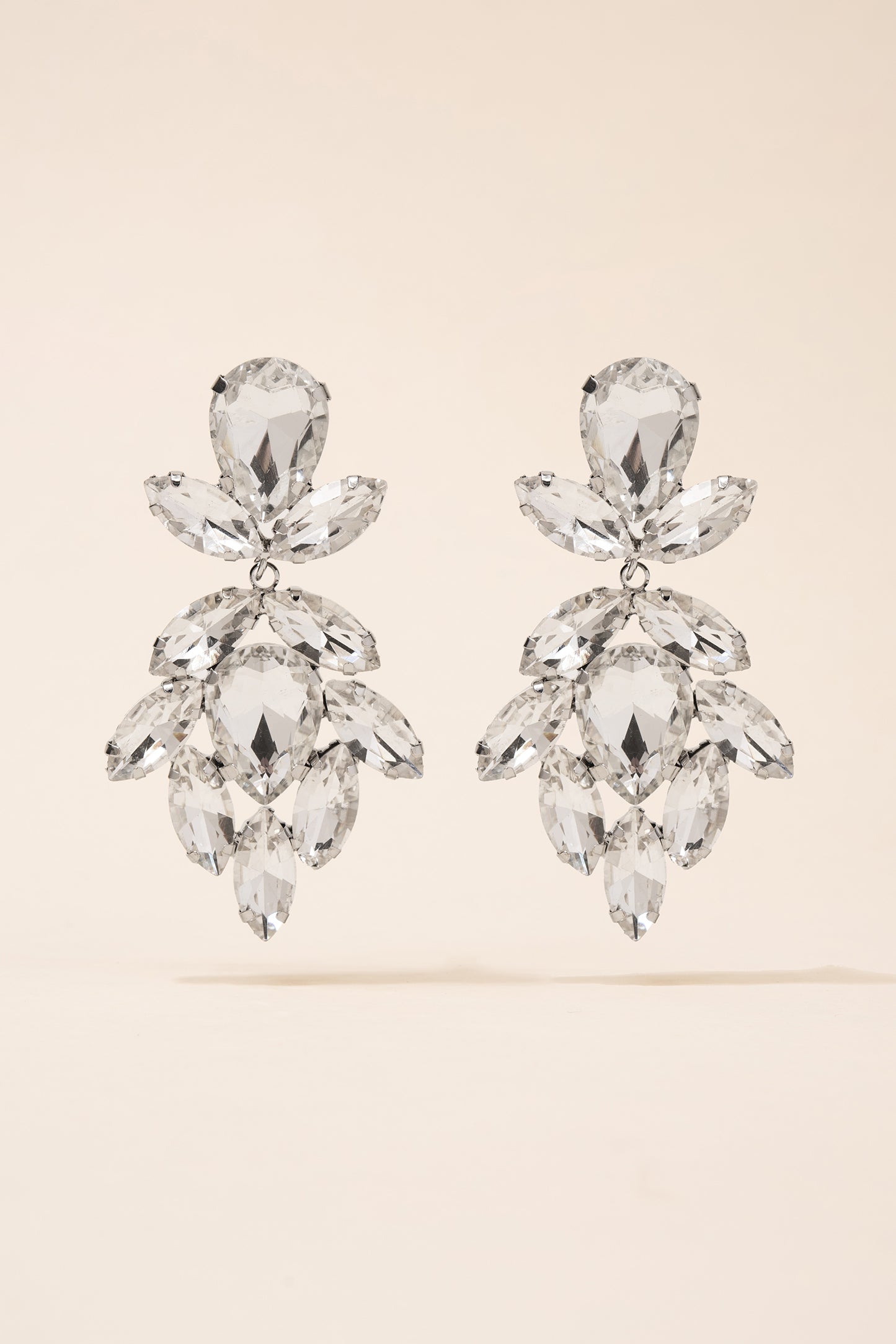 Wren Stone Flower Drop Earrings