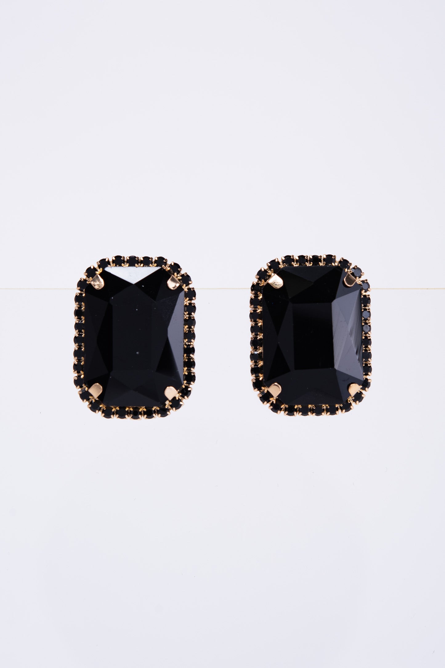 Dahlia Stone Stud Post Earrings