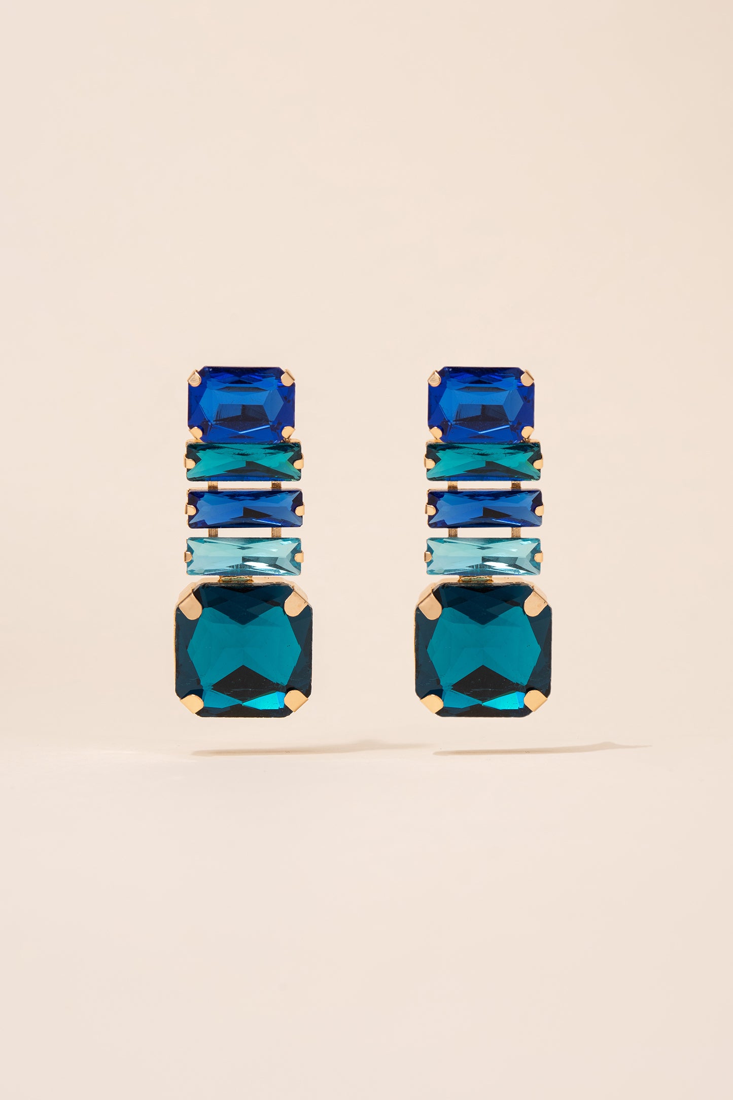 Margot Rhinestone Stack Earrings