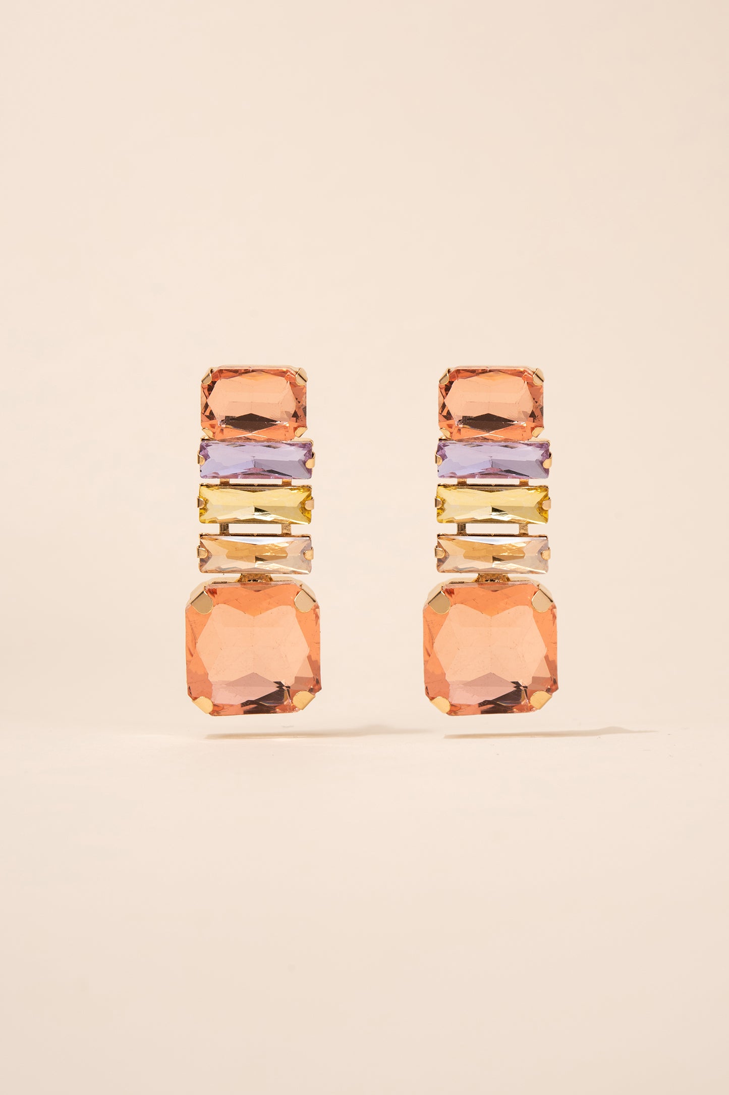 Margot Rhinestone Stack Earrings