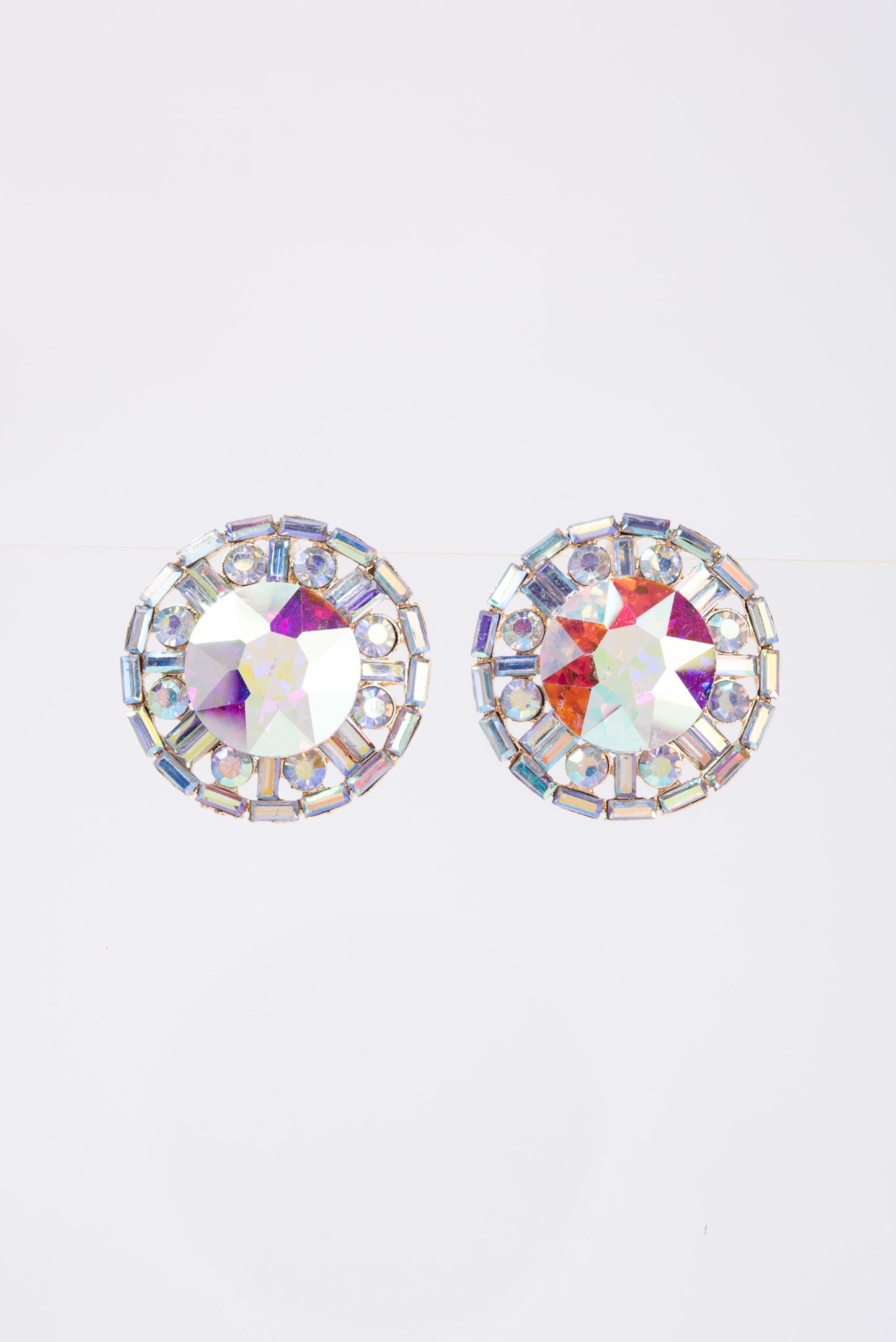 Juliette Vintage Cluster Circle Earrings