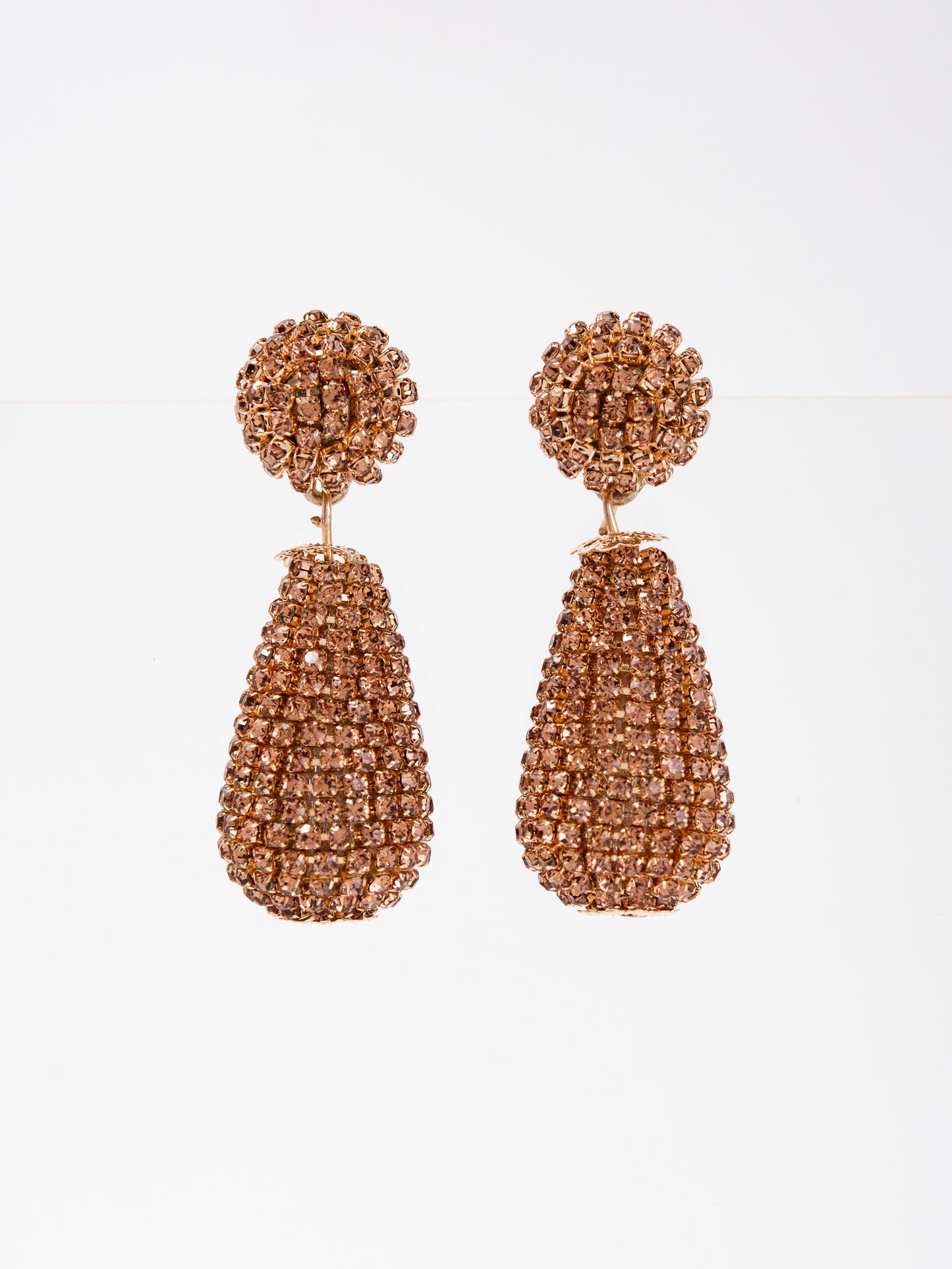 Mila Drop Rhinestone Earrings