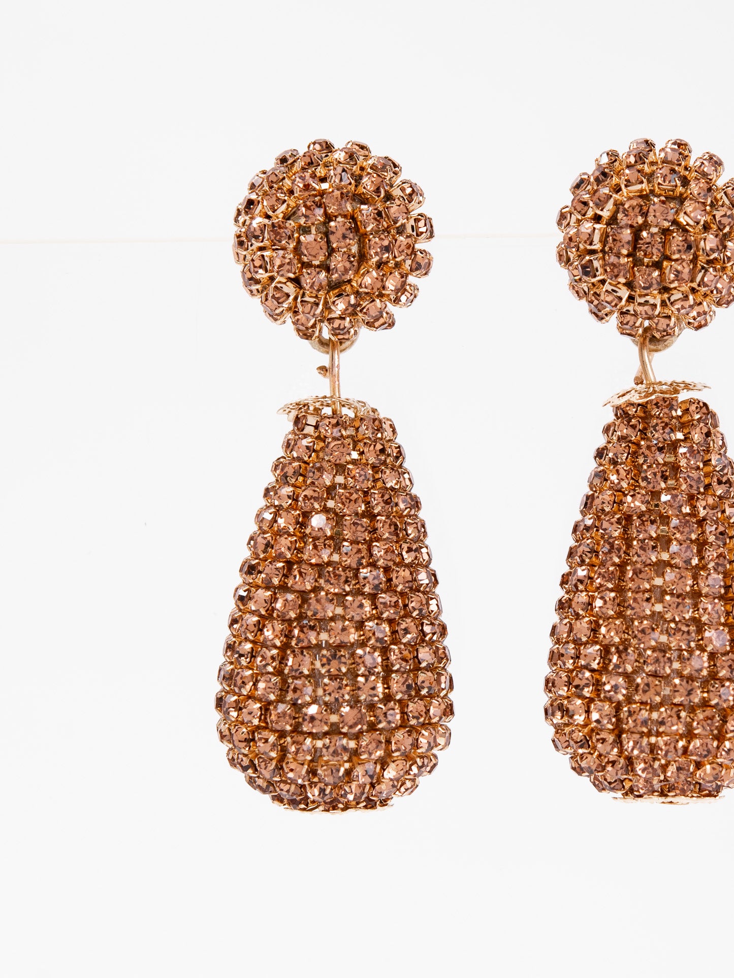 Mila Drop Rhinestone Earrings