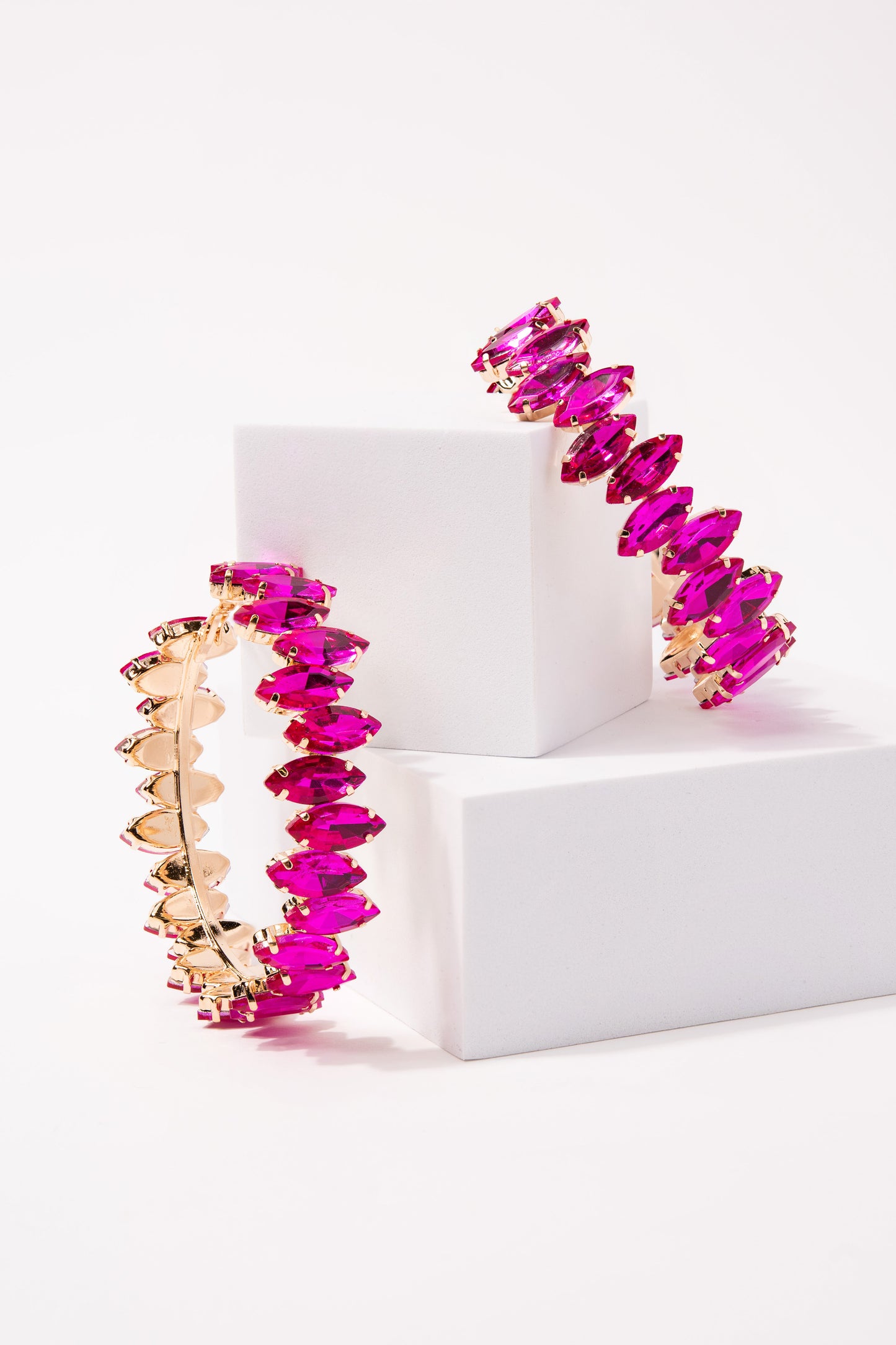 Darcie Rhinestone Clasp Earrings
