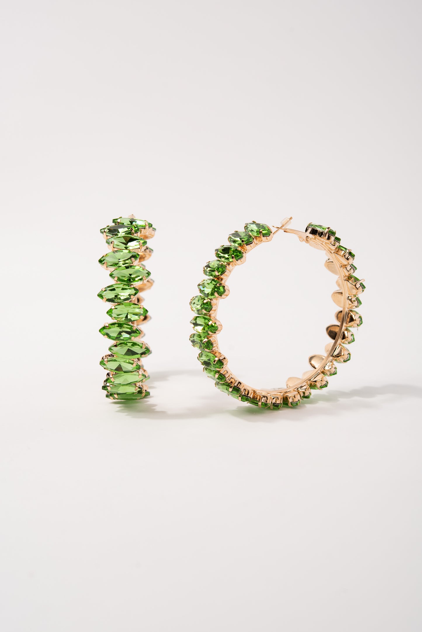 Darcie Rhinestone Clasp Earrings
