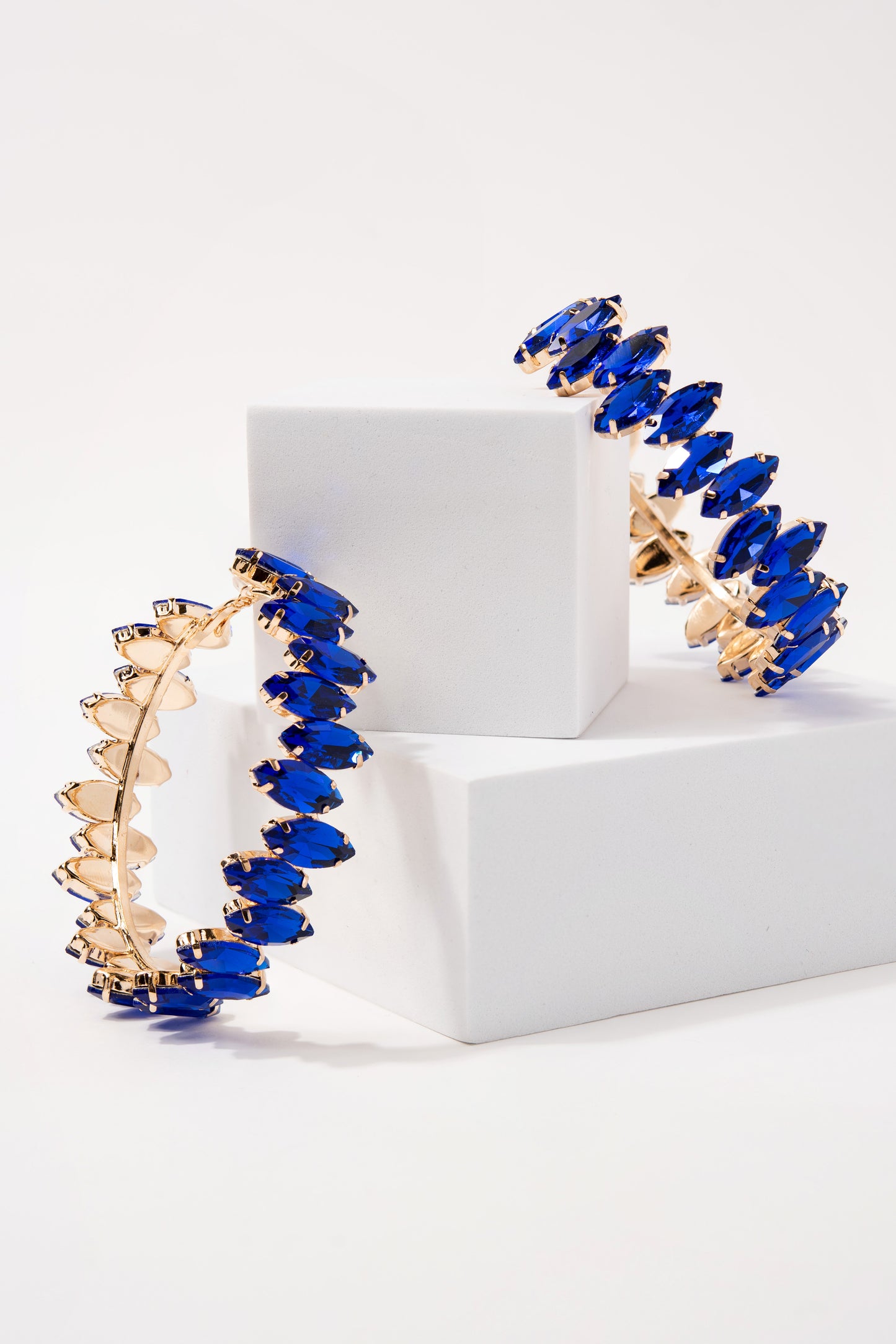 Darcie Rhinestone Clasp Earrings
