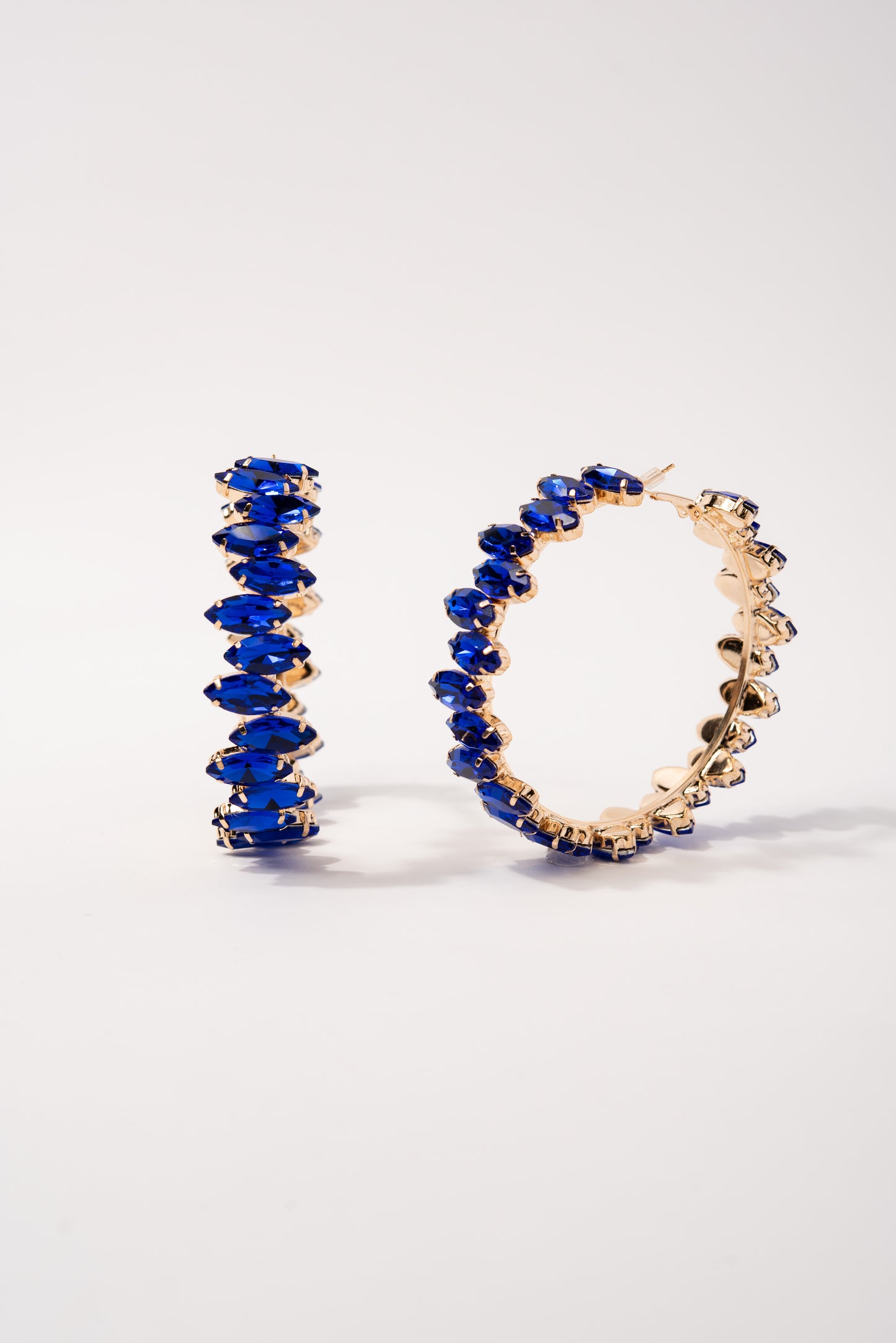 Darcie Rhinestone Clasp Earrings