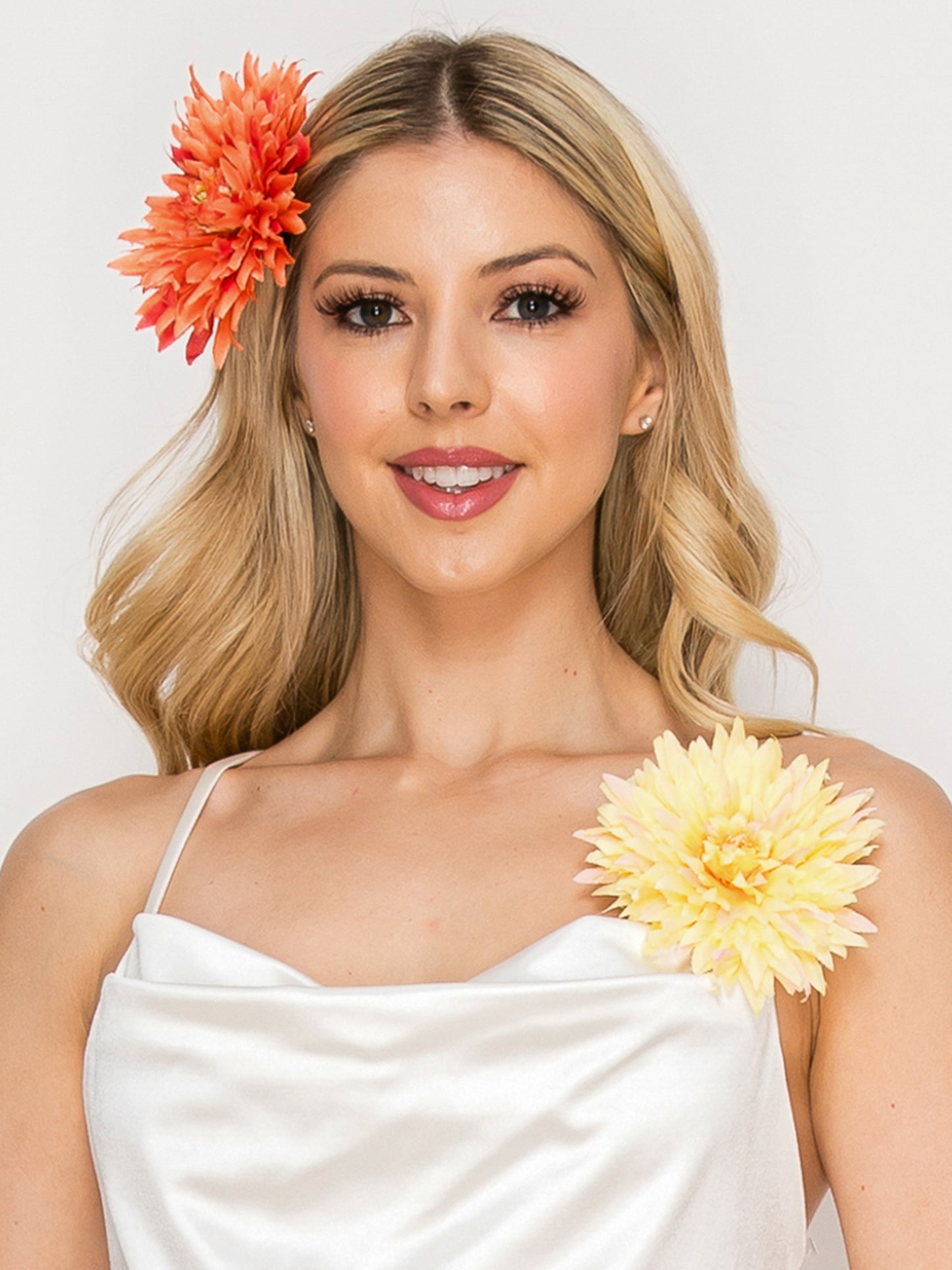 Molly Chrysanthemum Flower Pin and Hair Clip