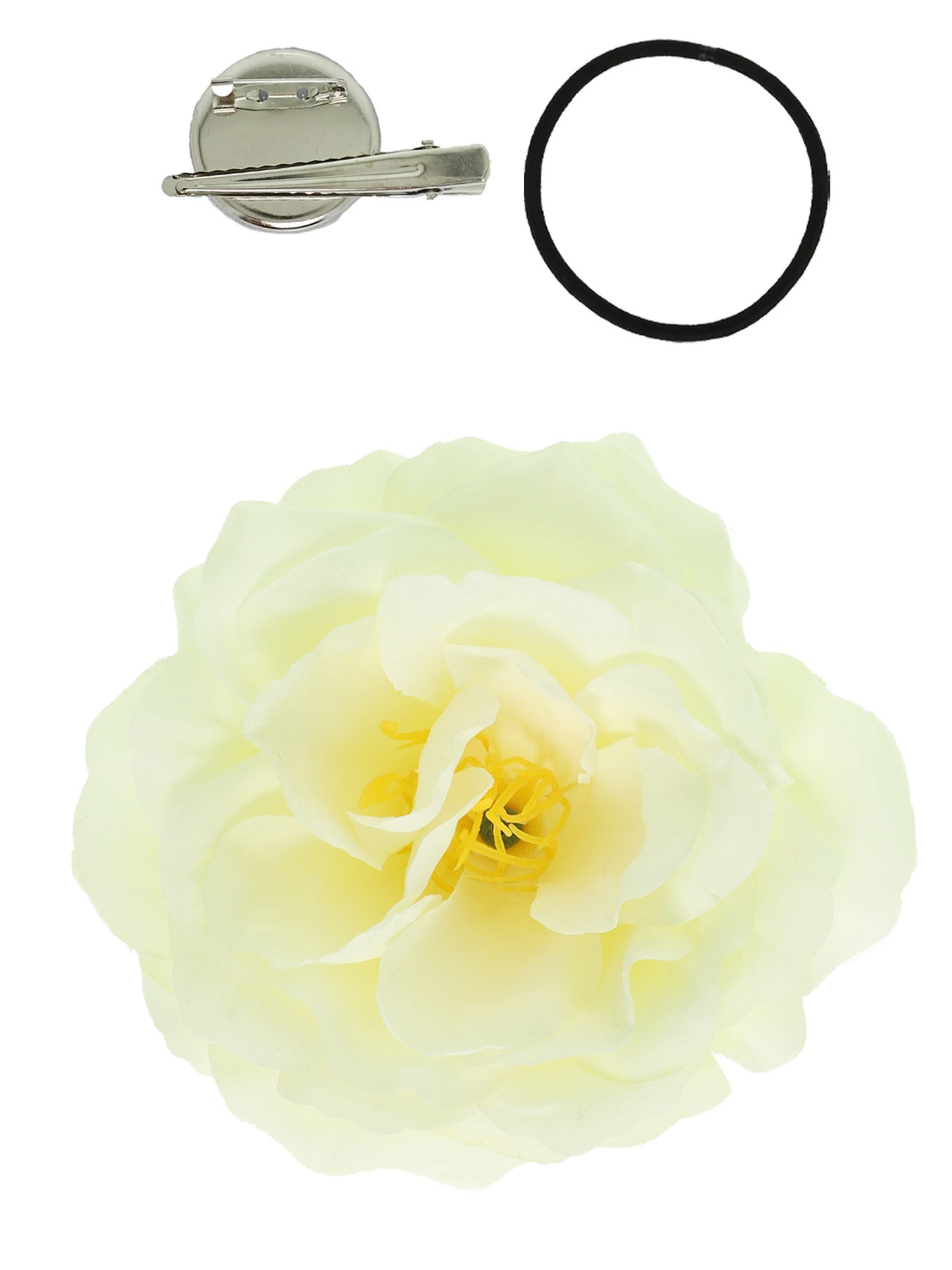 Eleanor Peony Flower Pin and Hair Clip Tie Accessory