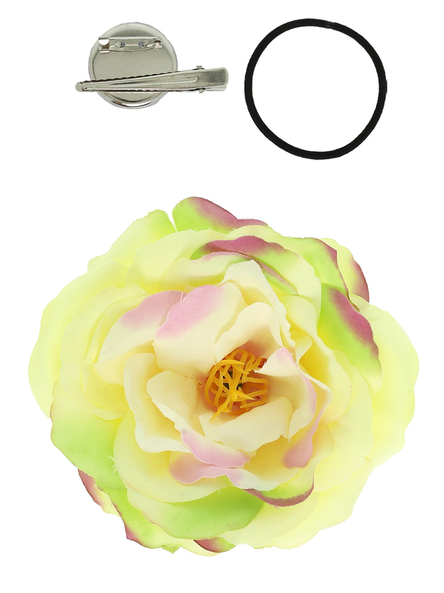 Eleanor Peony Flower Pin and Hair Clip Tie Accessory