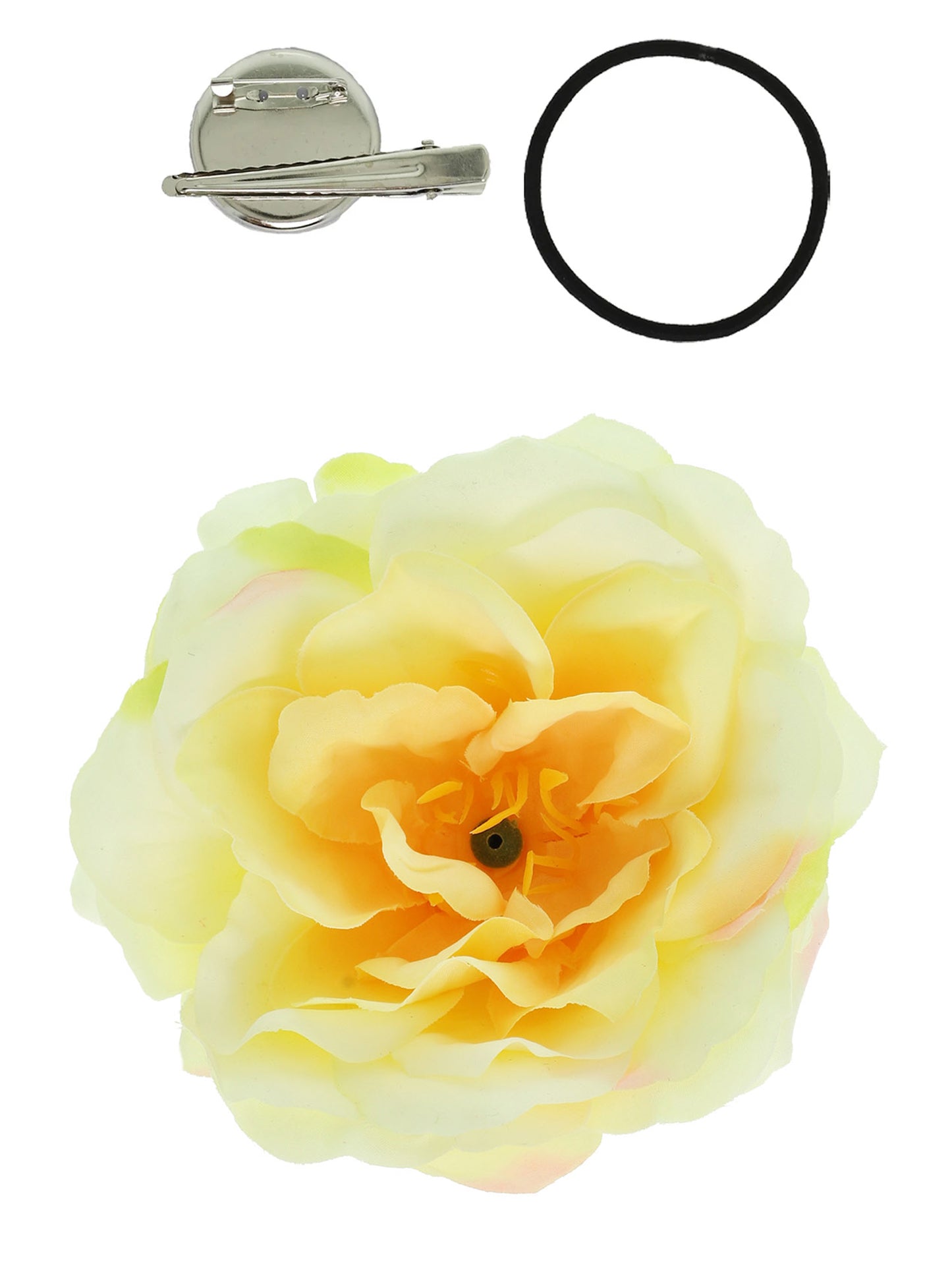 Eleanor Peony Flower Pin and Hair Clip Tie Accessory