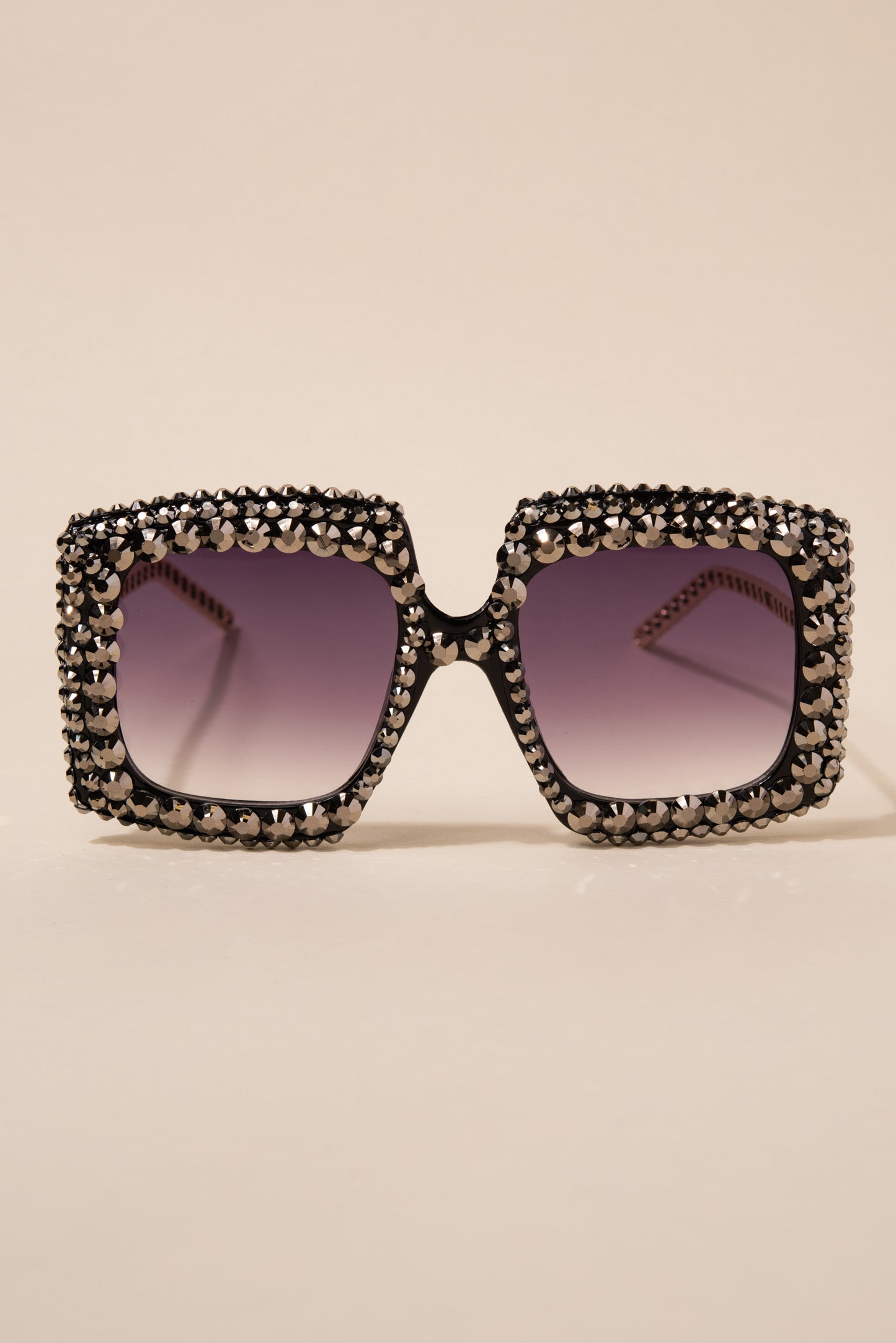 Anita Rectangular Rhinestone Sunglasses