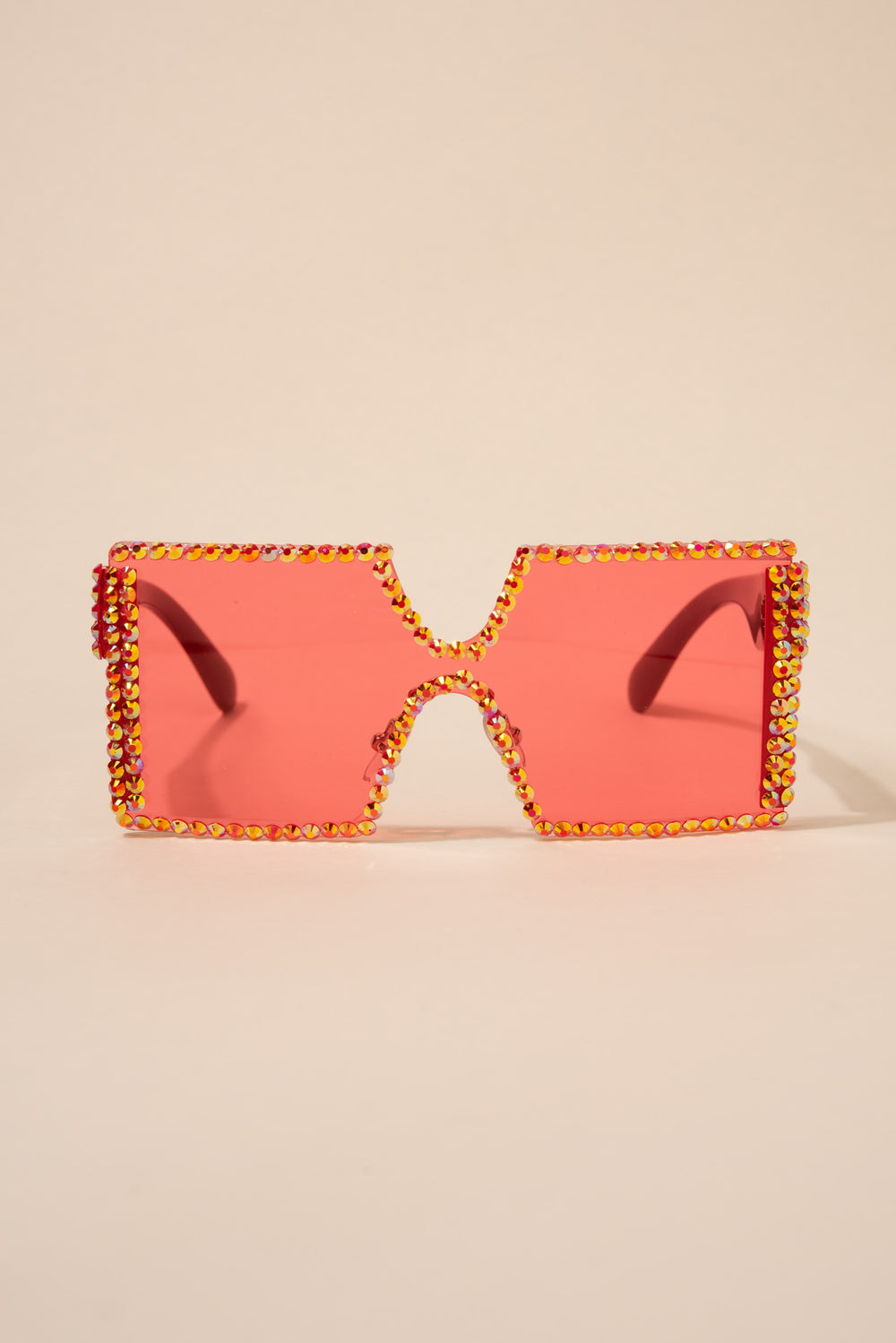 Jo's Square Rhinestone Sunglasses