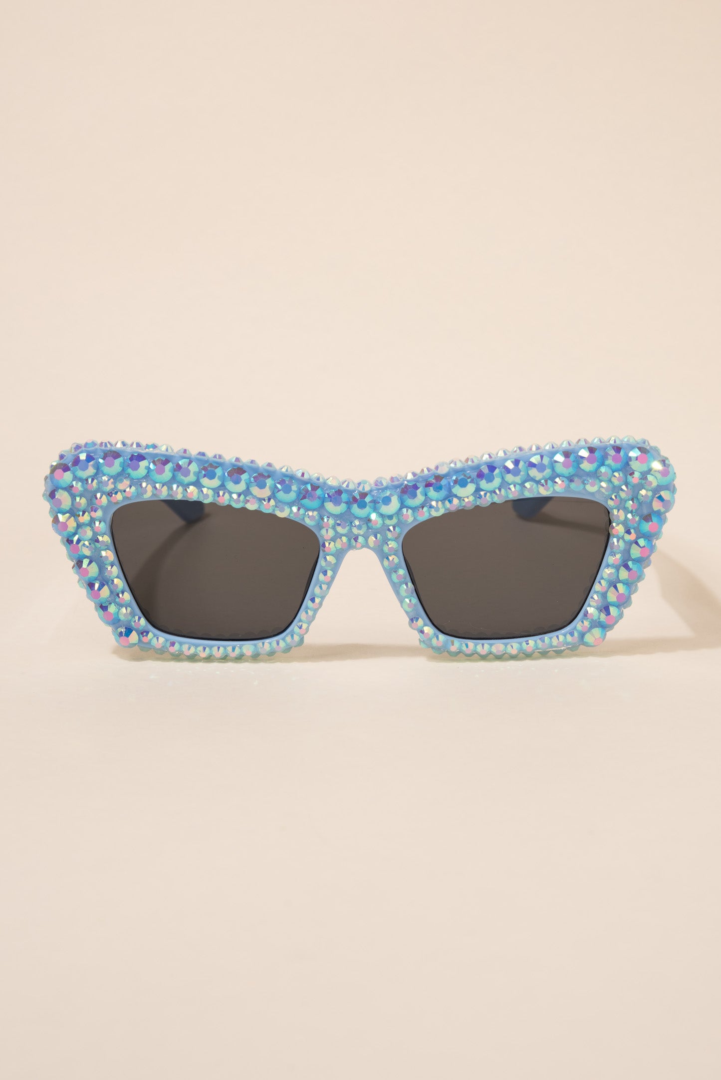 Alison Retro Cat Eye Rhinestone Sunglasses