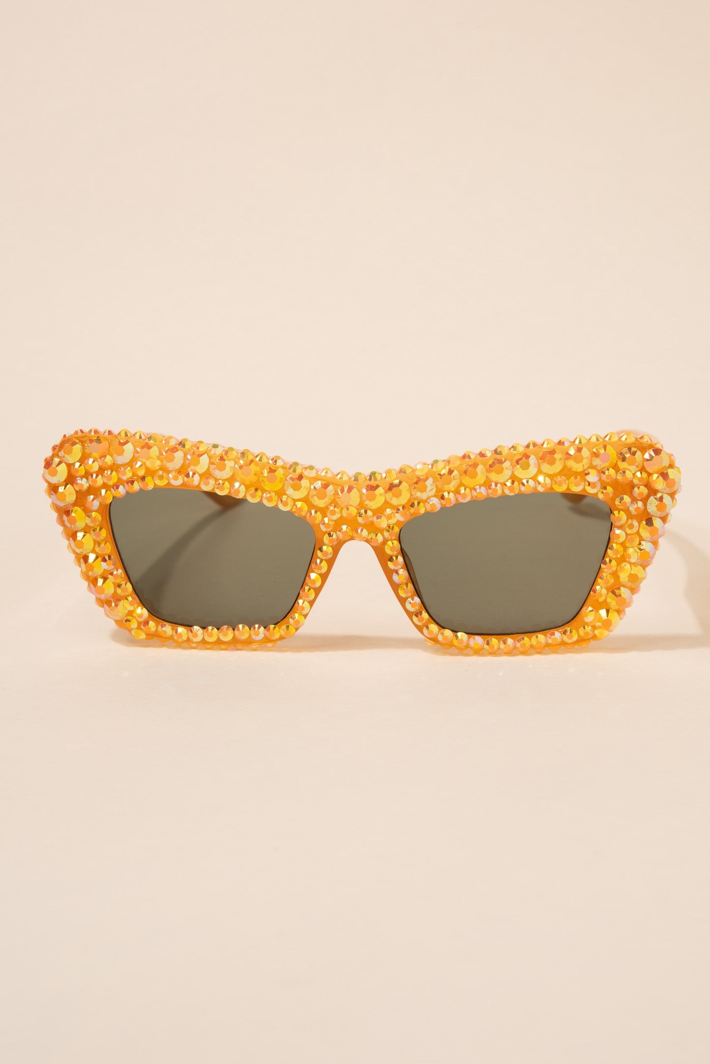 Alison Retro Cat Eye Rhinestone Sunglasses