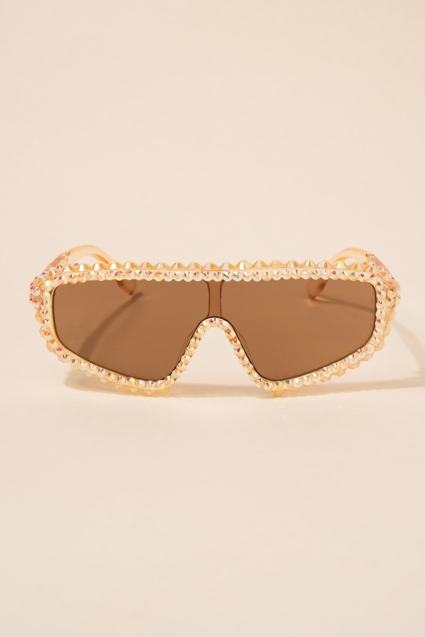 Carmen Sports Style Rhinestone Sunglasses