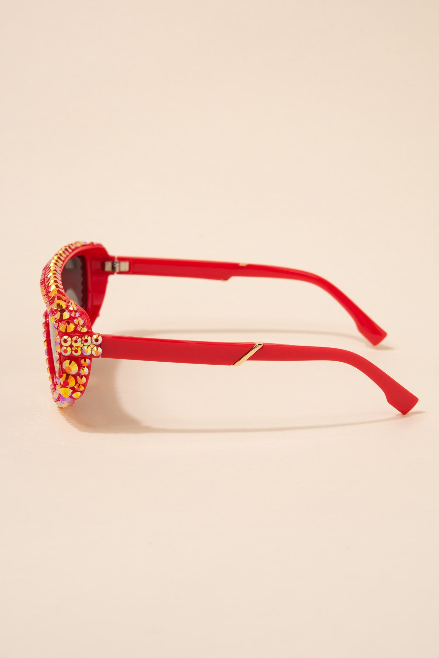 Carmen Sports Style Rhinestone Sunglasses