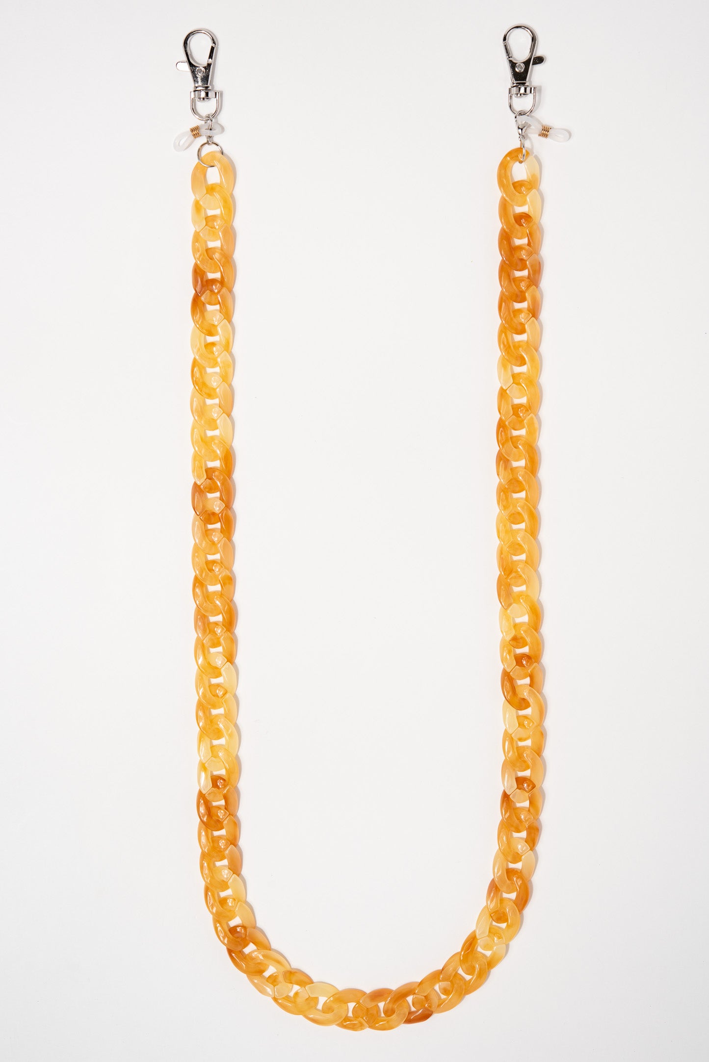 Emma Glasses & Mask Chain Link - Amber