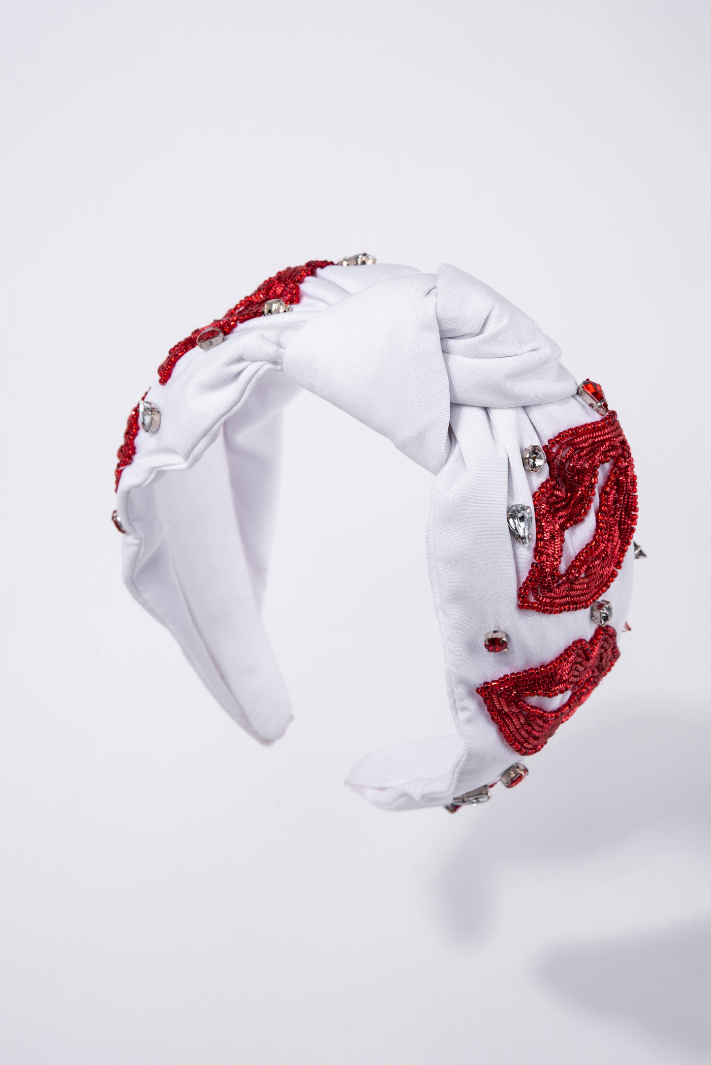 Bailey Lips Pattern Beaded Headband