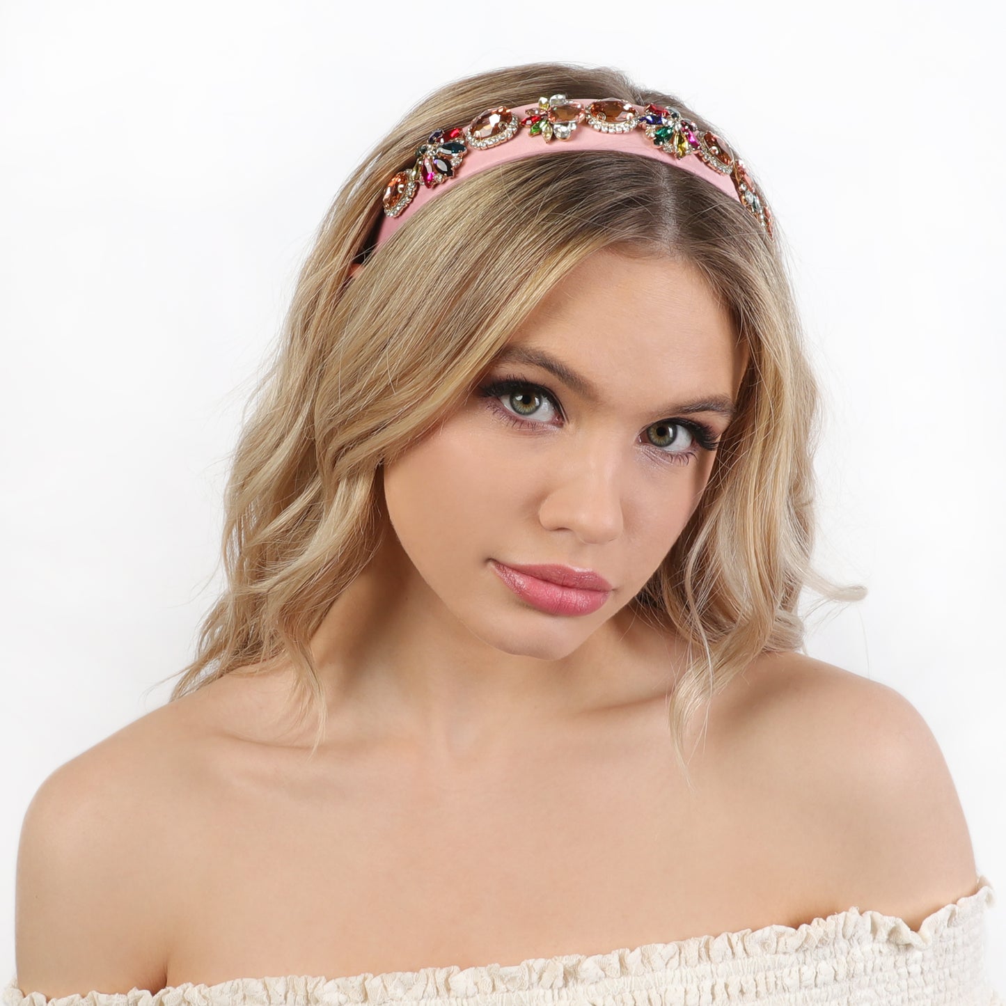 Capri Colorful Rhinestone Headband