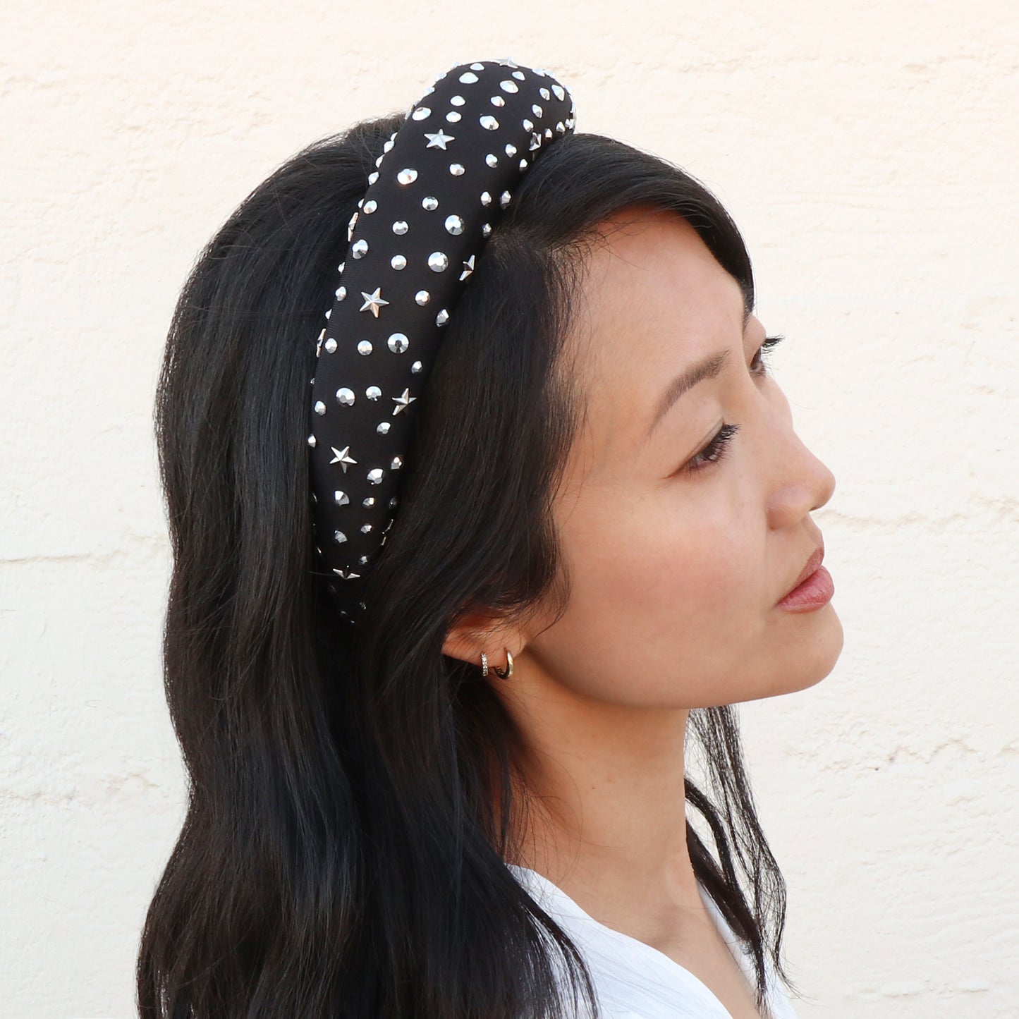 Zadie Star Rhinestone Padded Headband