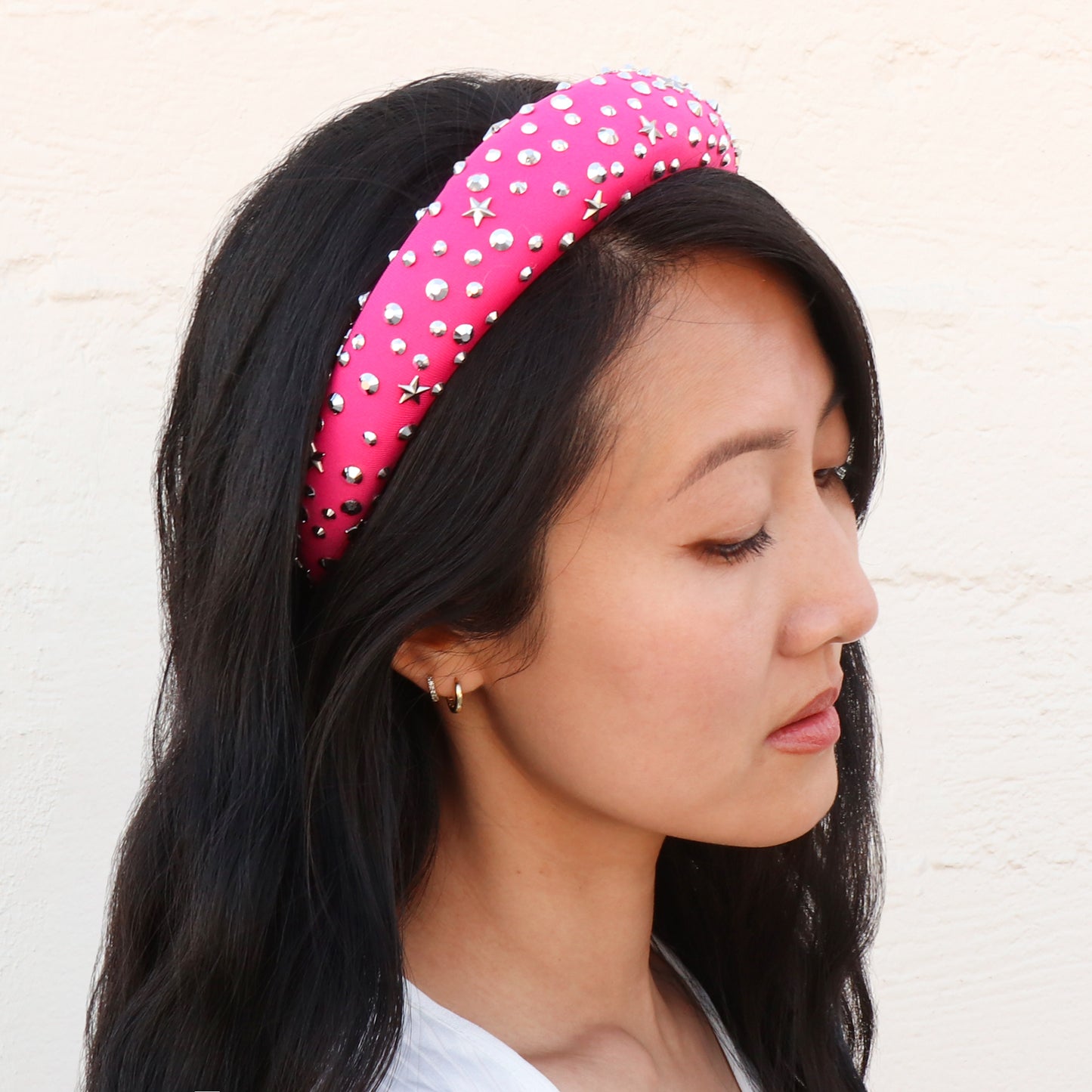 Zadie Star Rhinestone Padded Headband