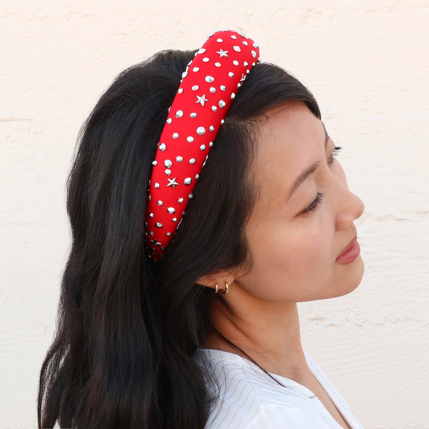 Zadie Star Rhinestone Padded Headband