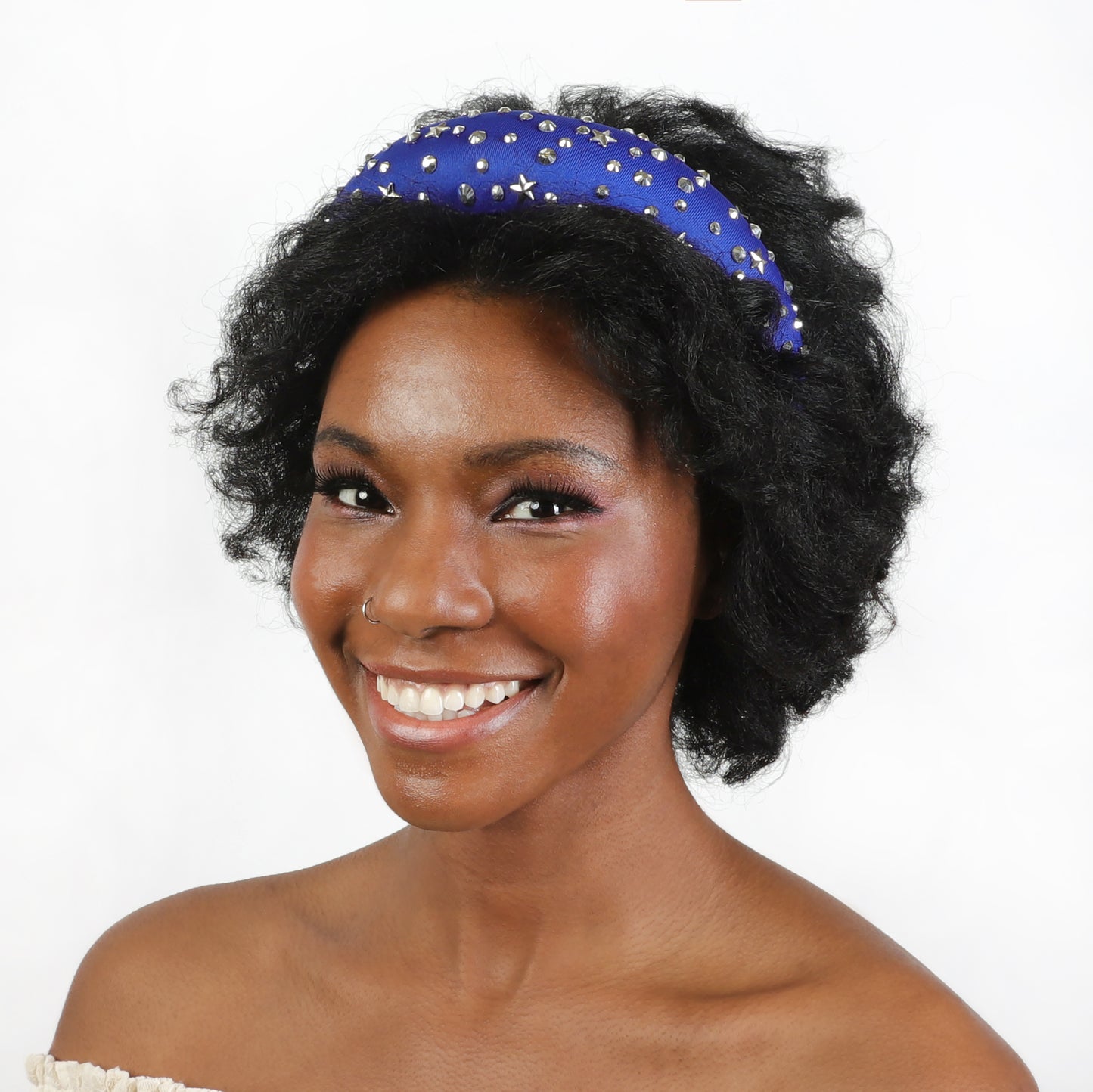 Zadie Star Rhinestone Padded Headband