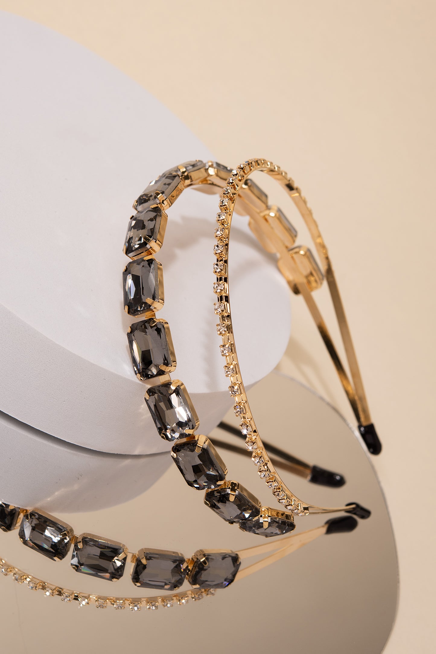 Gems & Studs Double Band Headband