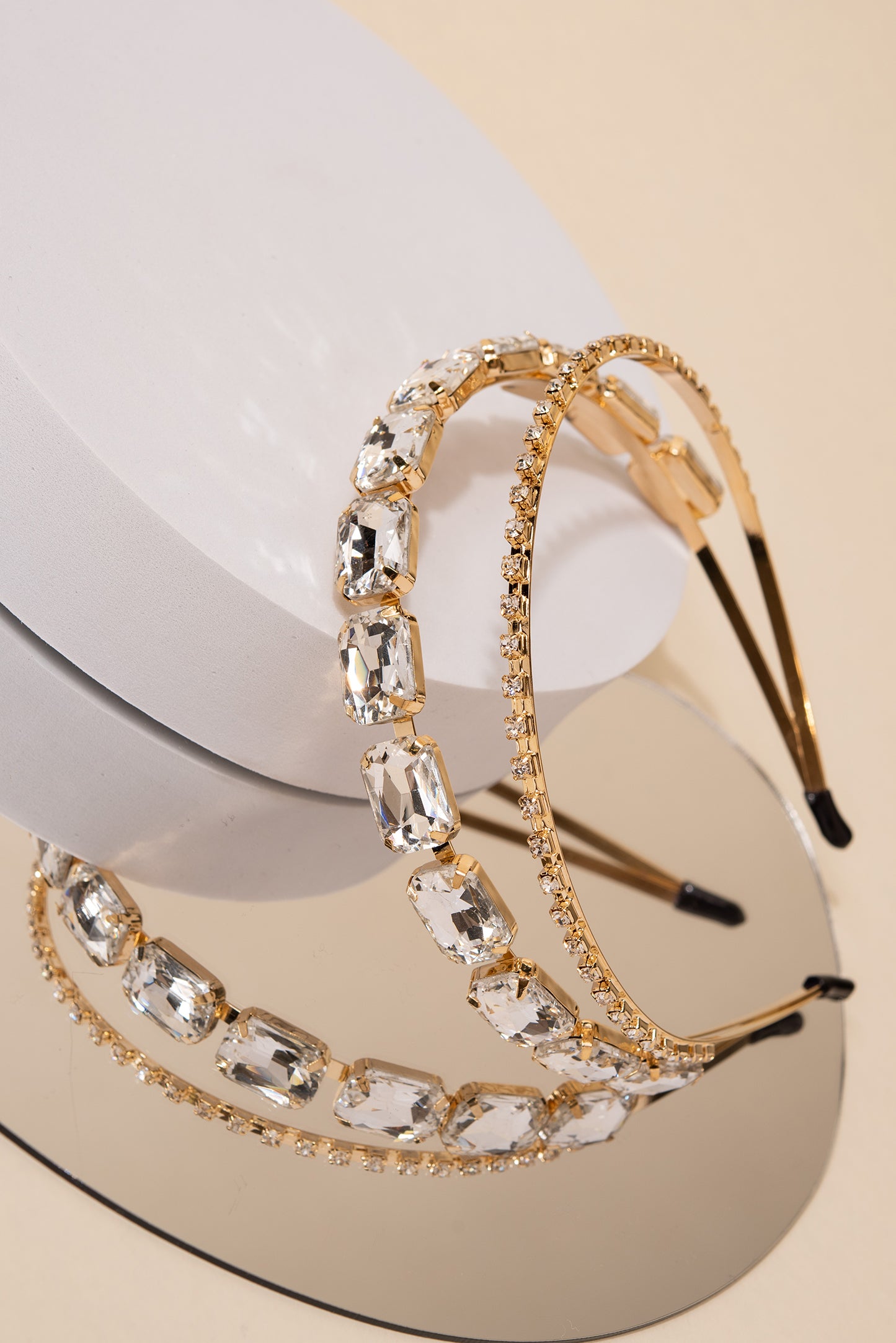 Gems & Studs Double Band Headband