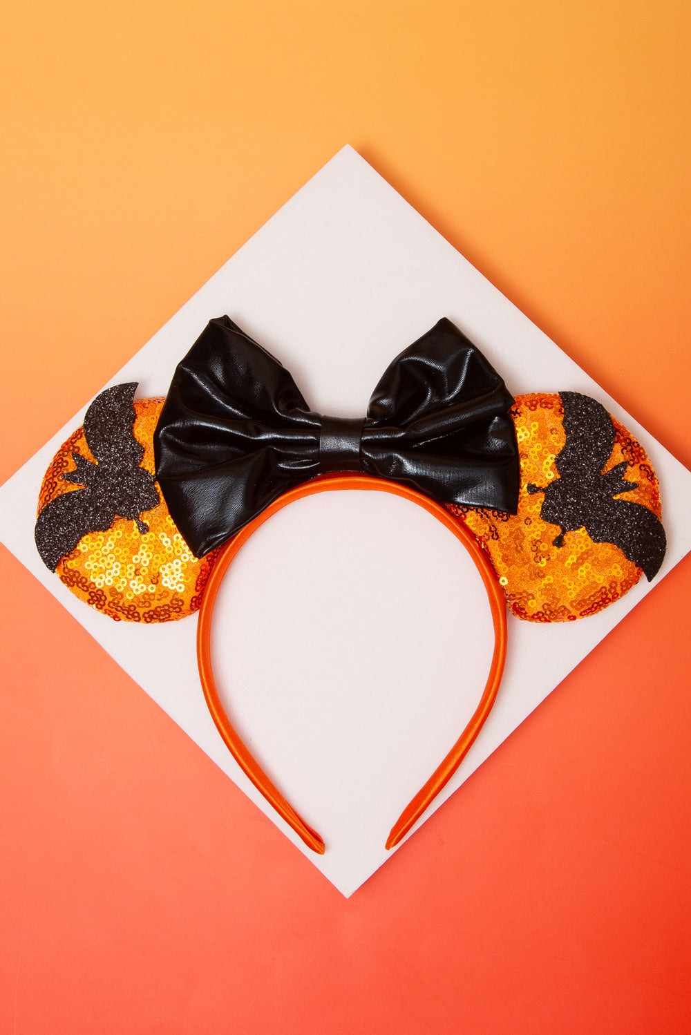 Victoria Bat With Bow Halloween Headband