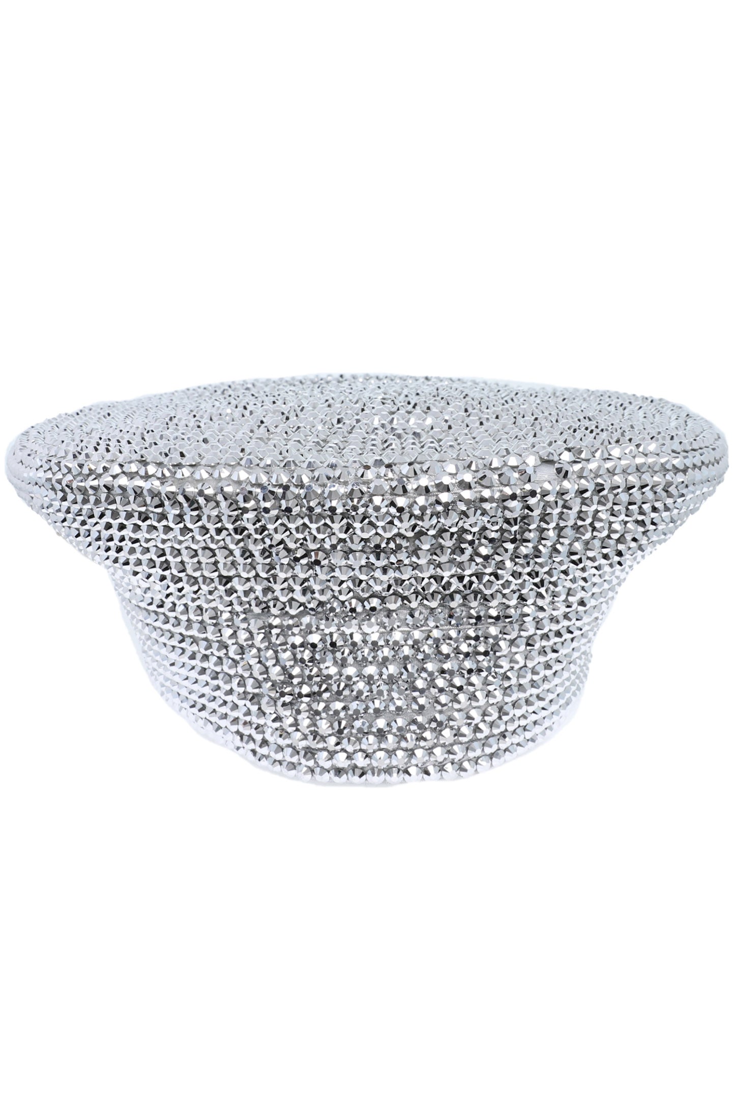 Isabelle Sunday Best Bling Dressy Braid Church Hat | Silver