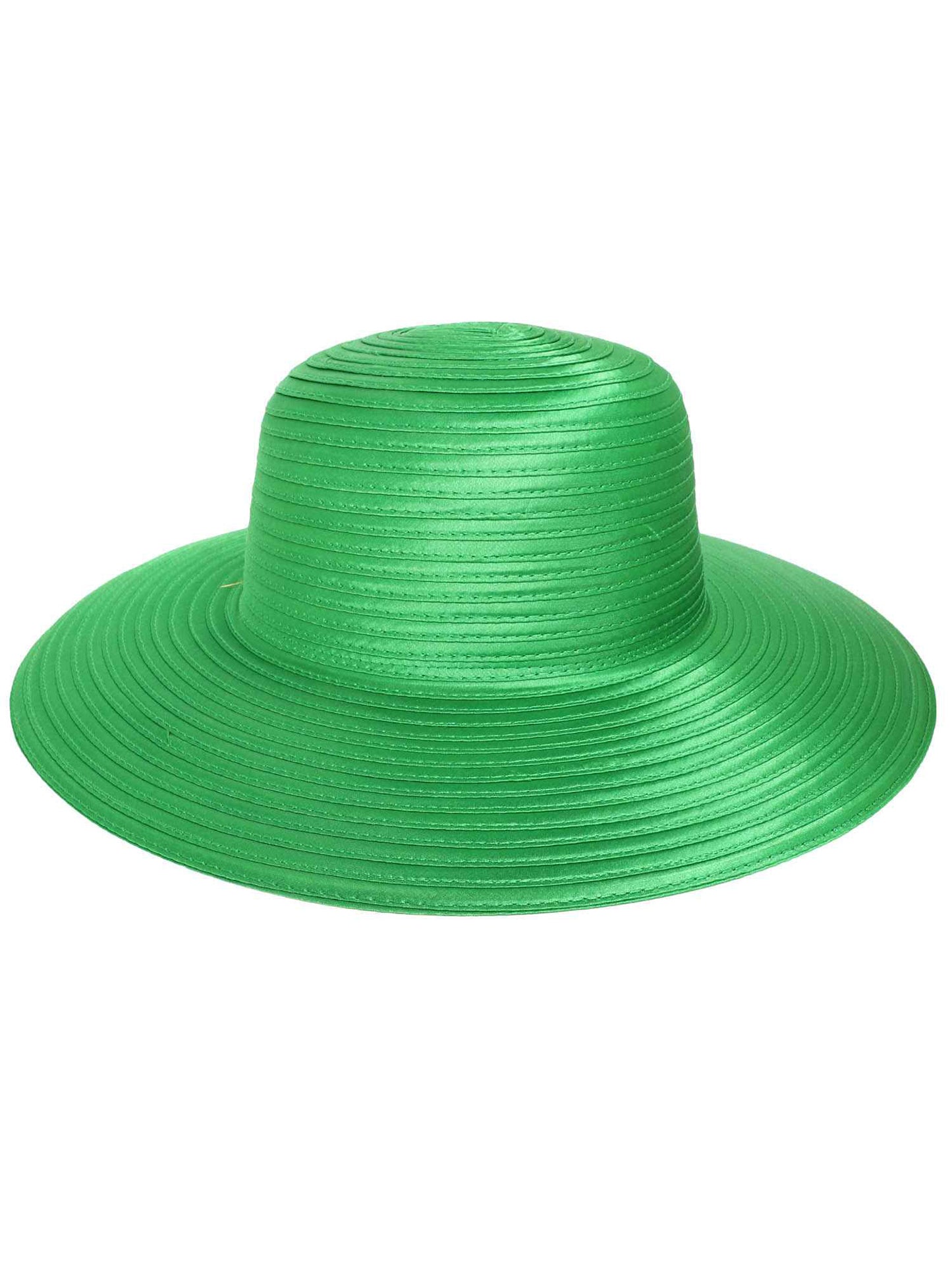 Layla Vibrant Color Down Wide Brim Paper Braid Hat