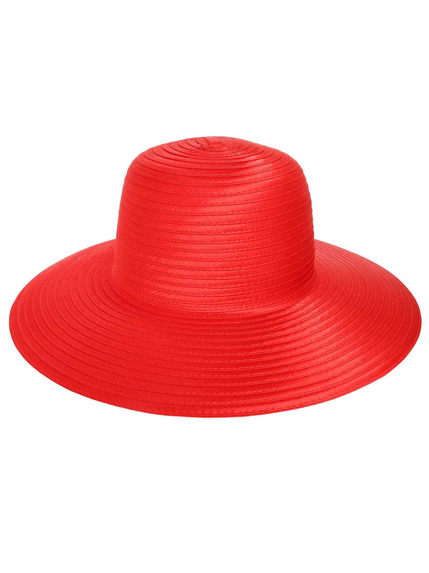 Layla Vibrant Color Down Wide Brim Paper Braid Hat