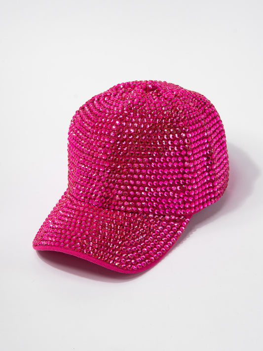 Completely Bedazzled Rhinestone Cap