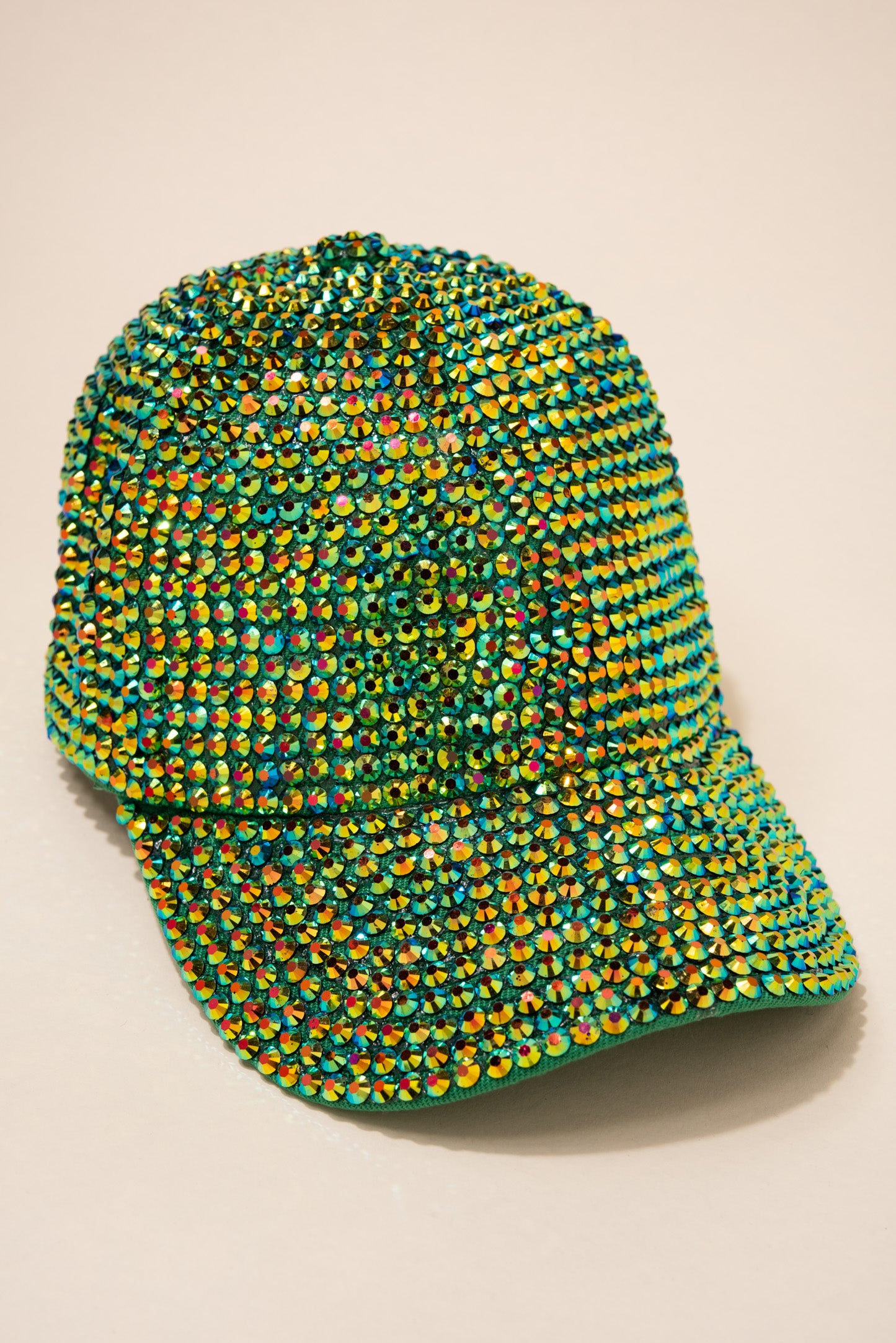 Completely Bedazzled Rhinestone Cap